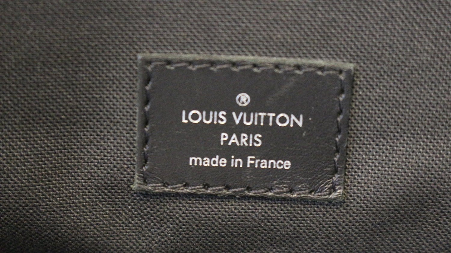 LOUIS VUITTON Monogram Macassar Canvas Christopher PM Backpack Bag