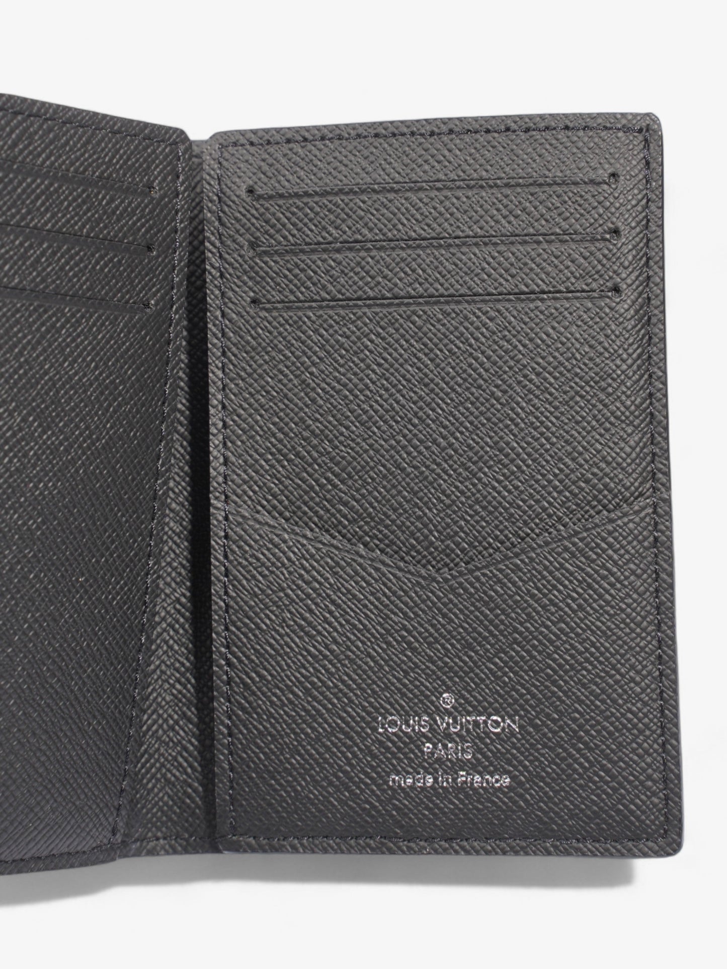 Louis Vuitton Pocket Organiser Wallet Damier Graphite Coated Canvas