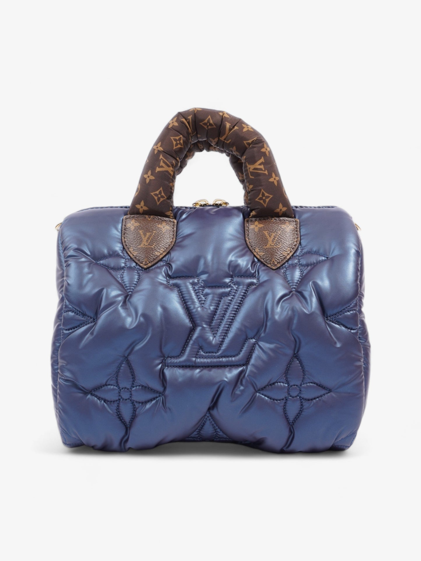 Louis Vuitton Pillow Speedy Bandouliere Navy Blue / Monogram Nylon 25