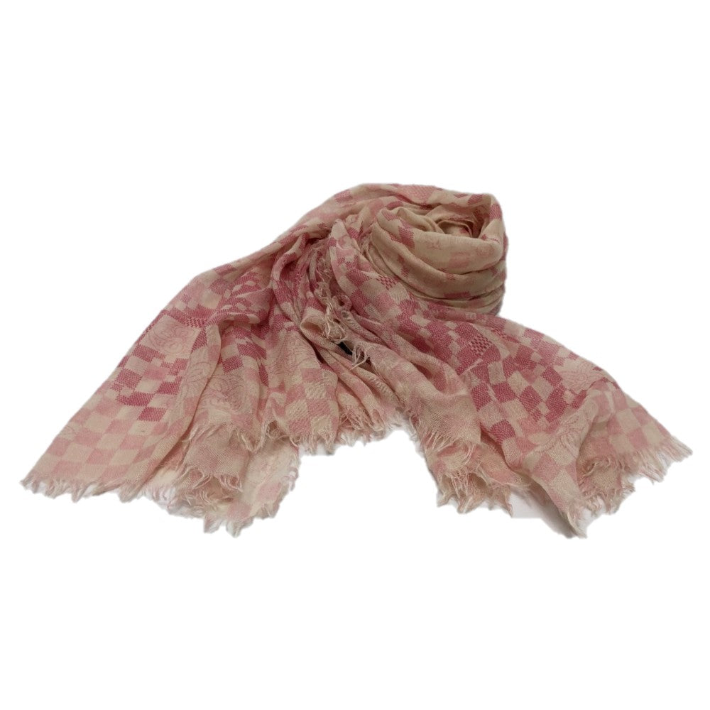 LOUIS VUITTON Stall M72578 Cashmere, Silk pink Damier Etol Alize Women