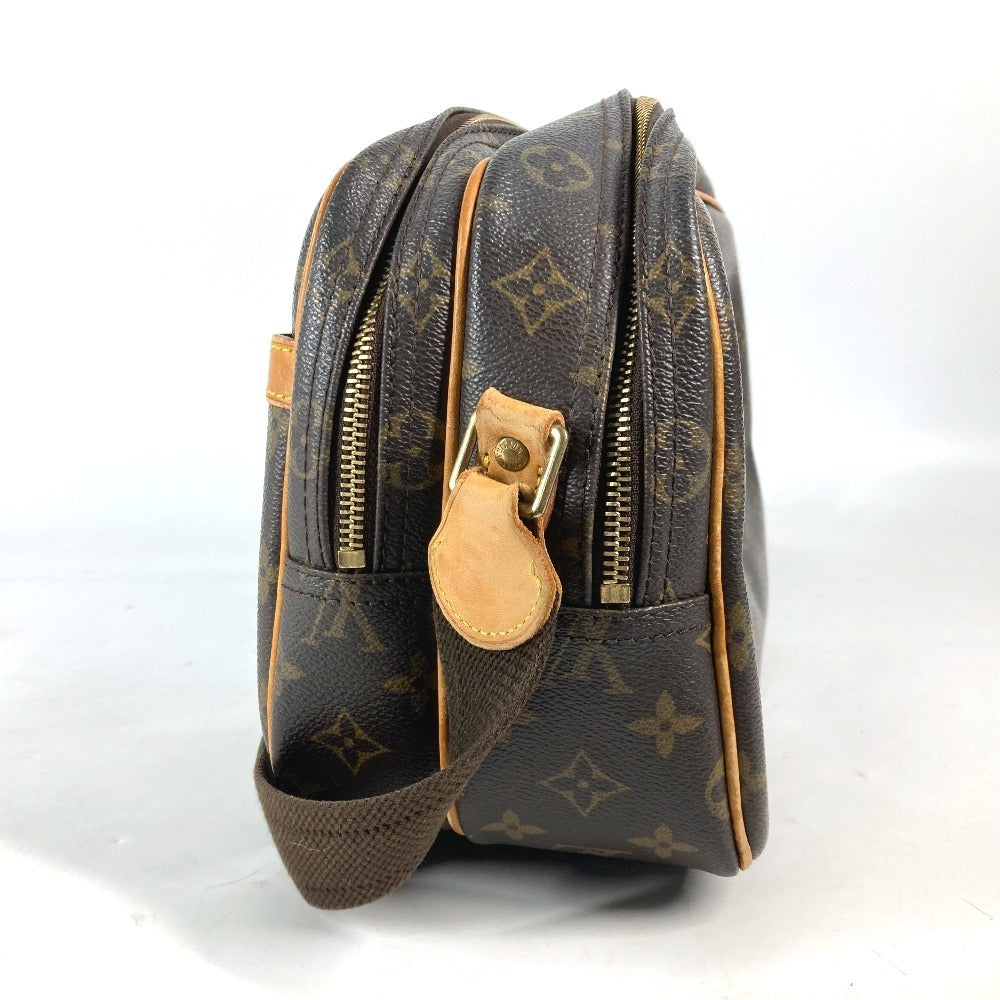 LOUIS VUITTON Shoulder Bag M45254 Monogram canvas Brown Monogram Reporter PM