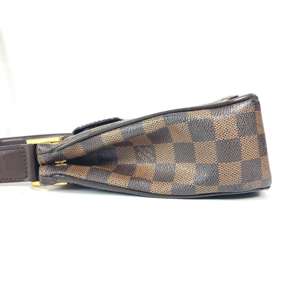 LOUIS VUITTON Shoulder Bag N51129 Damier canvas Brown Damier Aubagne Women