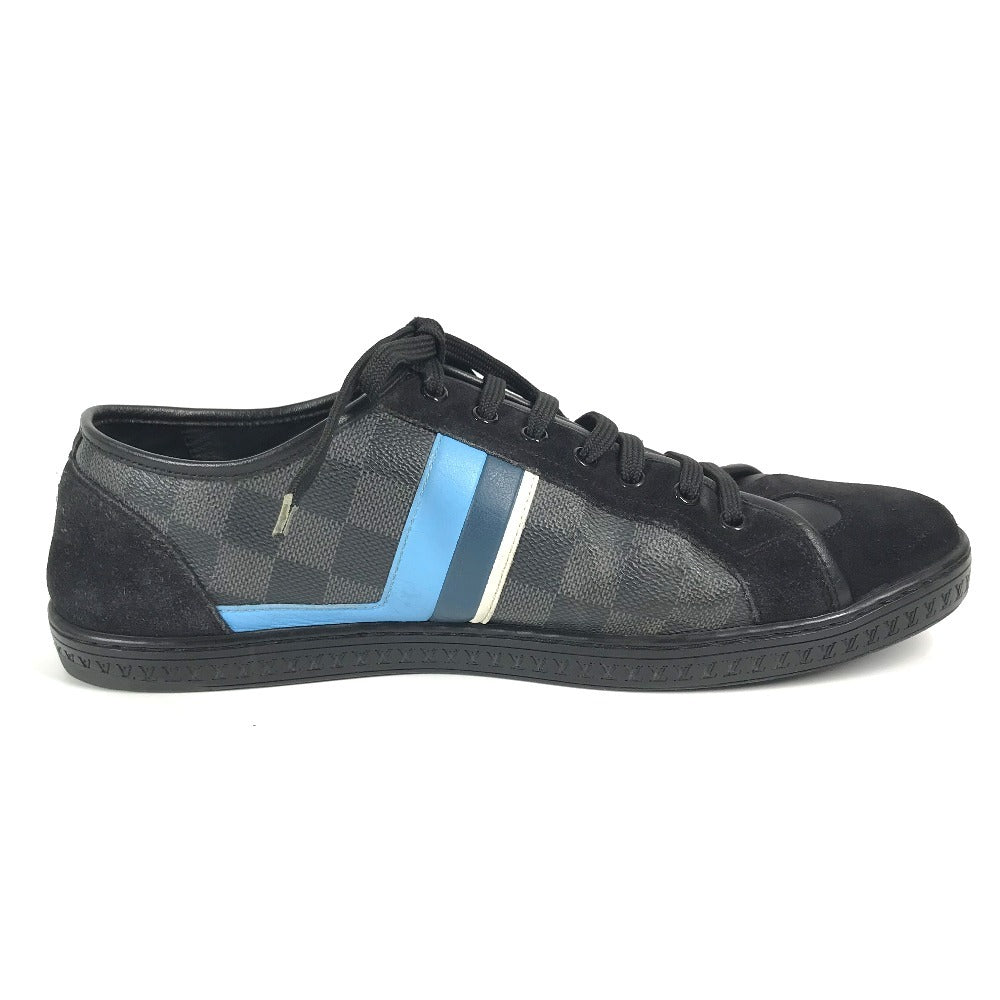 LOUIS VUITTON sneakers Damier Grafitto Canvas black Damier Grafitte String Line 7.5