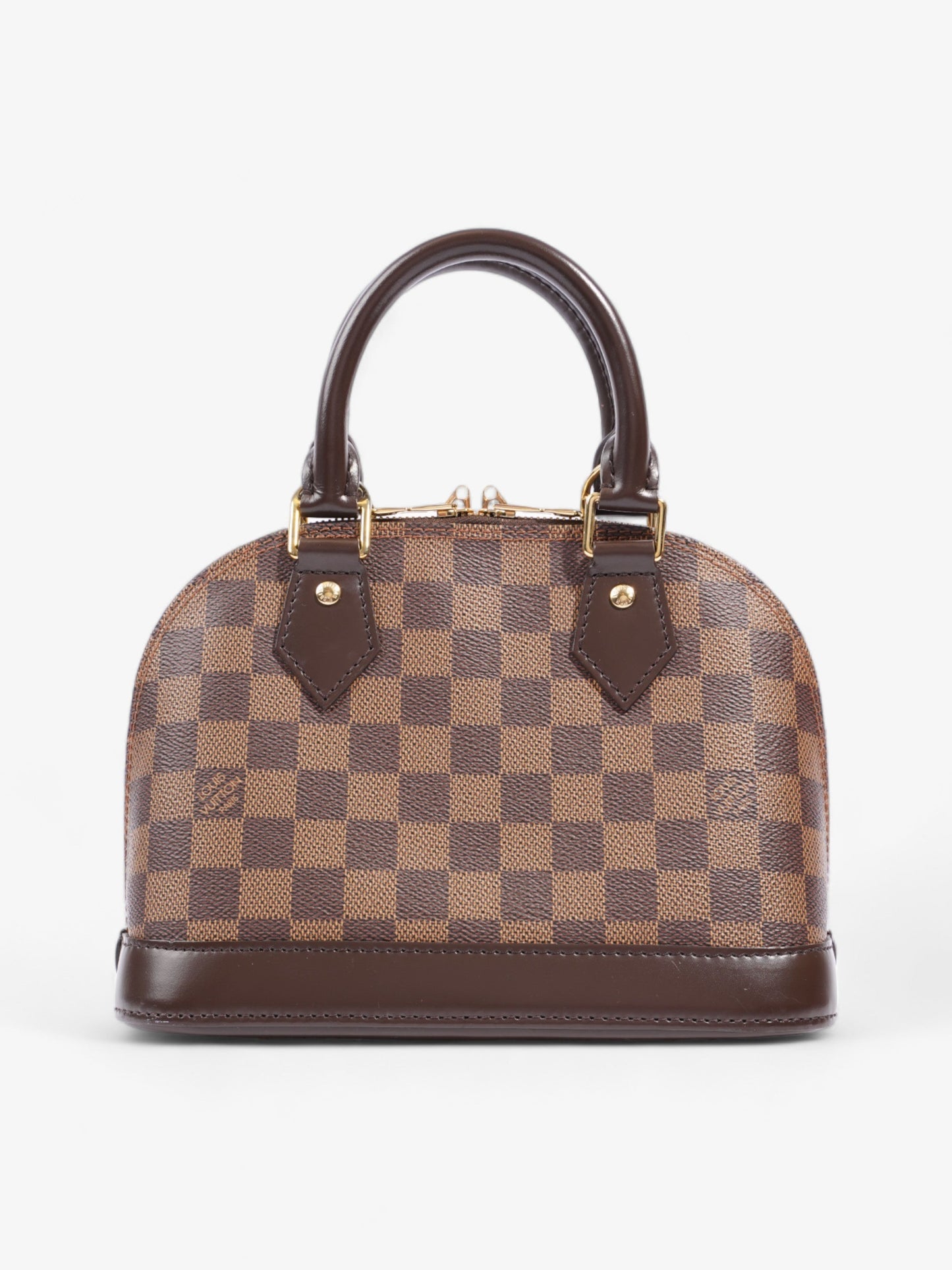 Louis Vuitton Alma Damier Ebene Coated Canvas BB