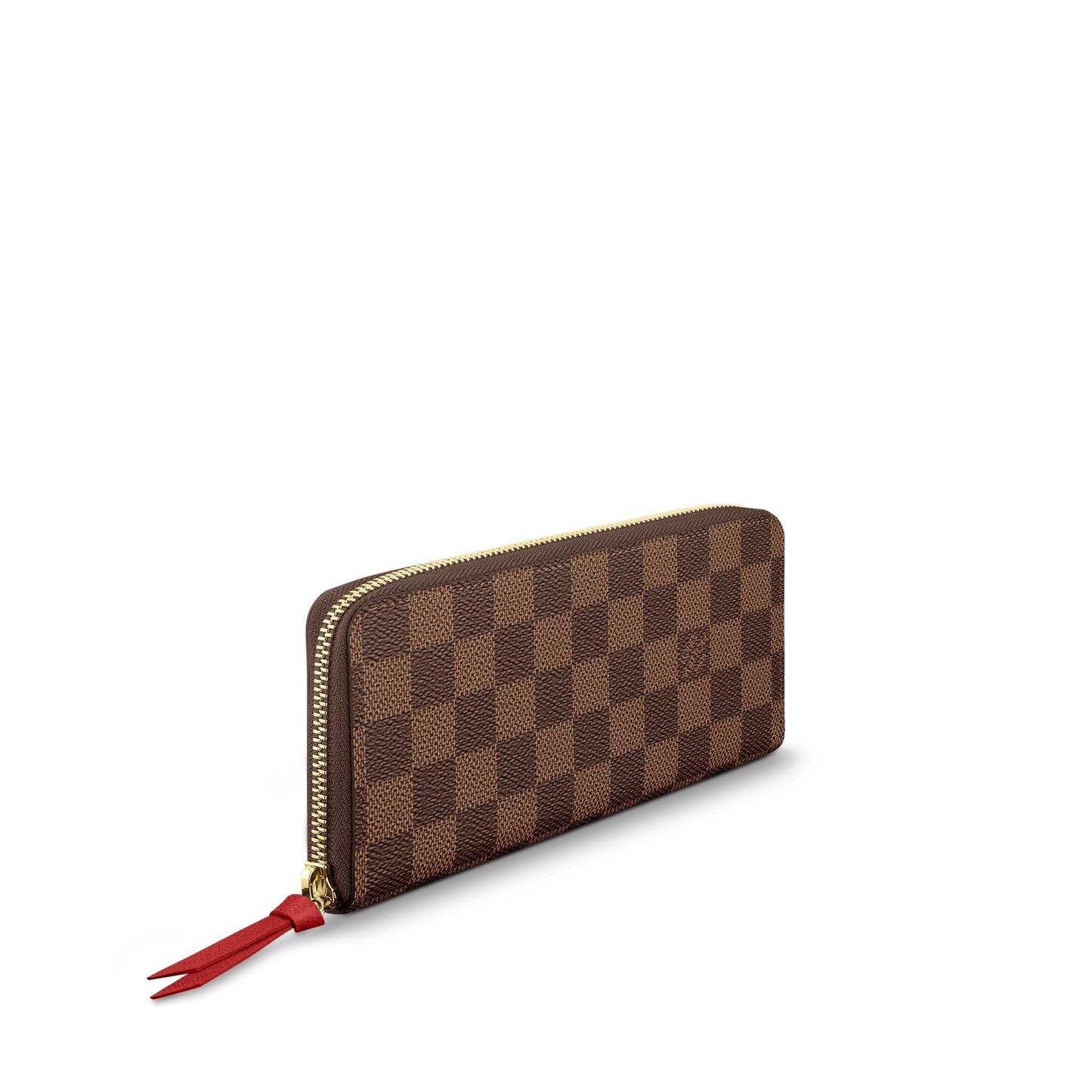 LOUIS VUITTON DAMIER EBENE CLÃMENCE WALLET CHERRY