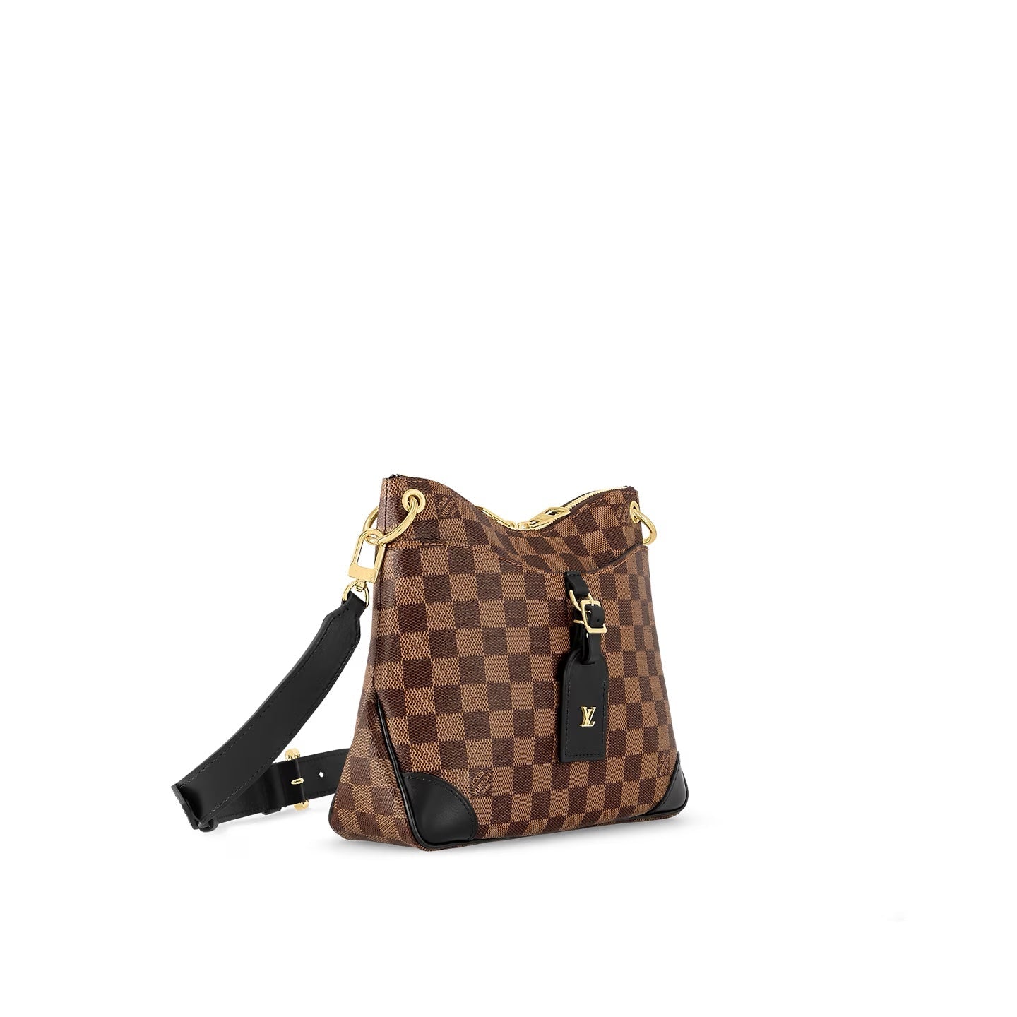 LOUIS VUITTON DAMIER EBENE ODÃON PM BAG BLACK