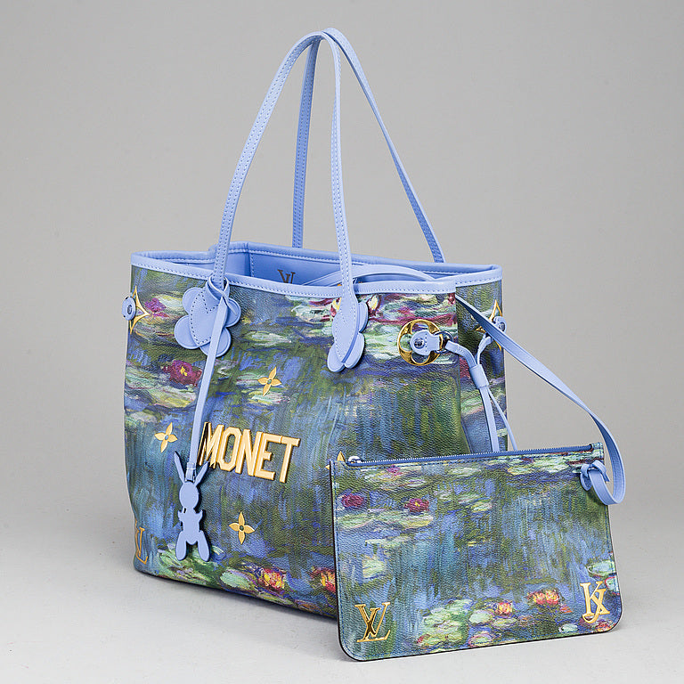 LOUIS VUITTON LIMITED EDITION MASTERS MONET NEVERFULL MM