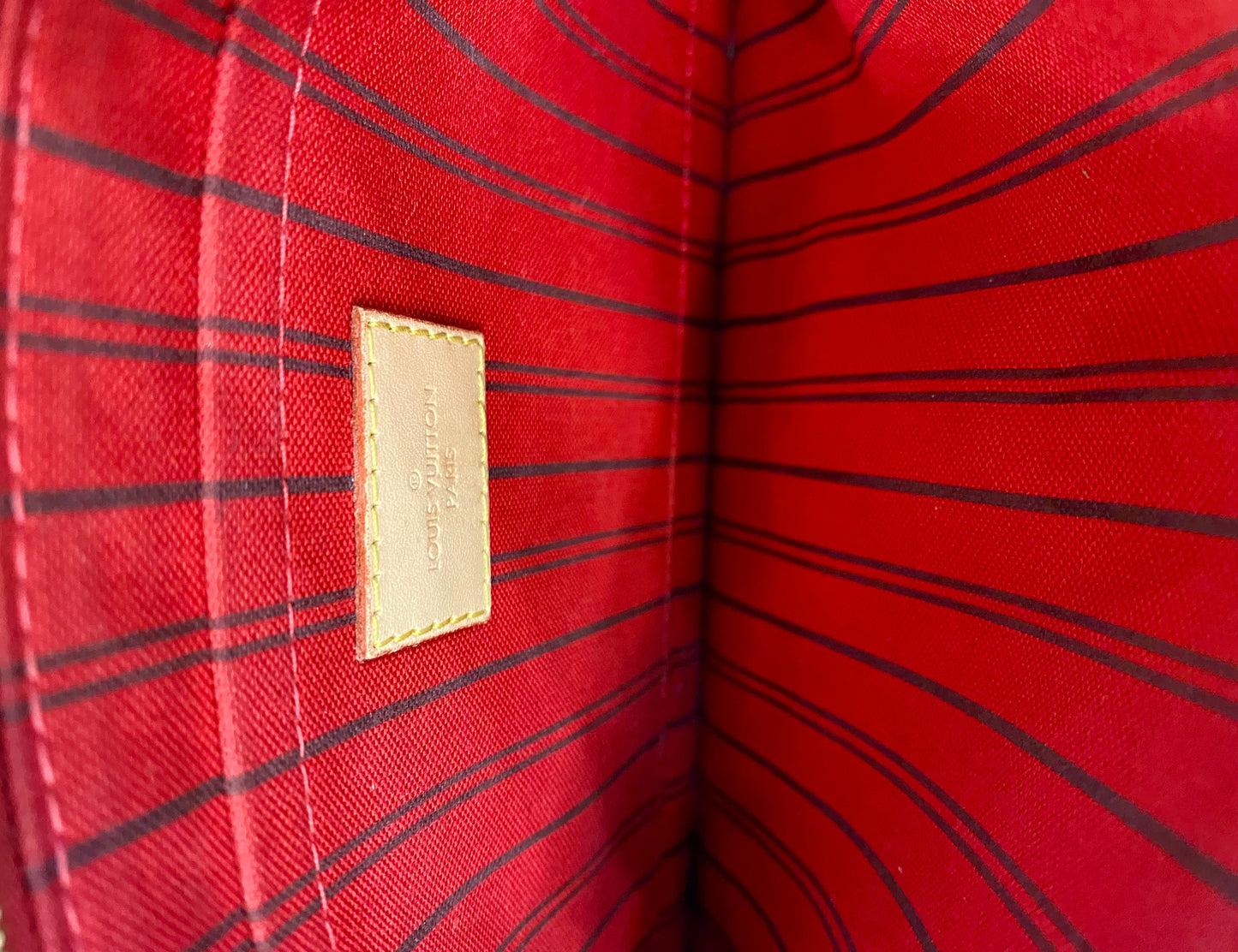 LOUIS VUITTON MONOGRAM NEVERFULL MM GM POCHETTE