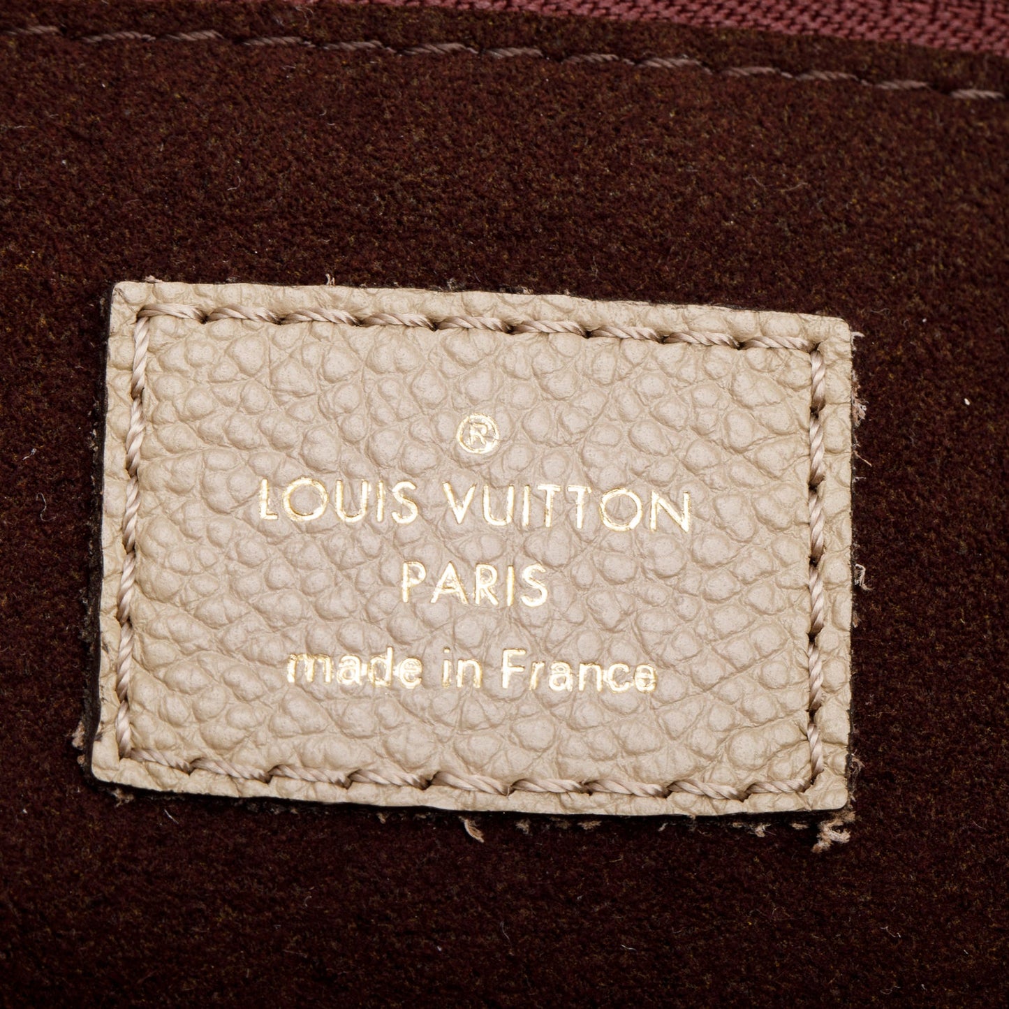 Louis Vuitton Beige Empreinte Monogram Giant Neverfull MM