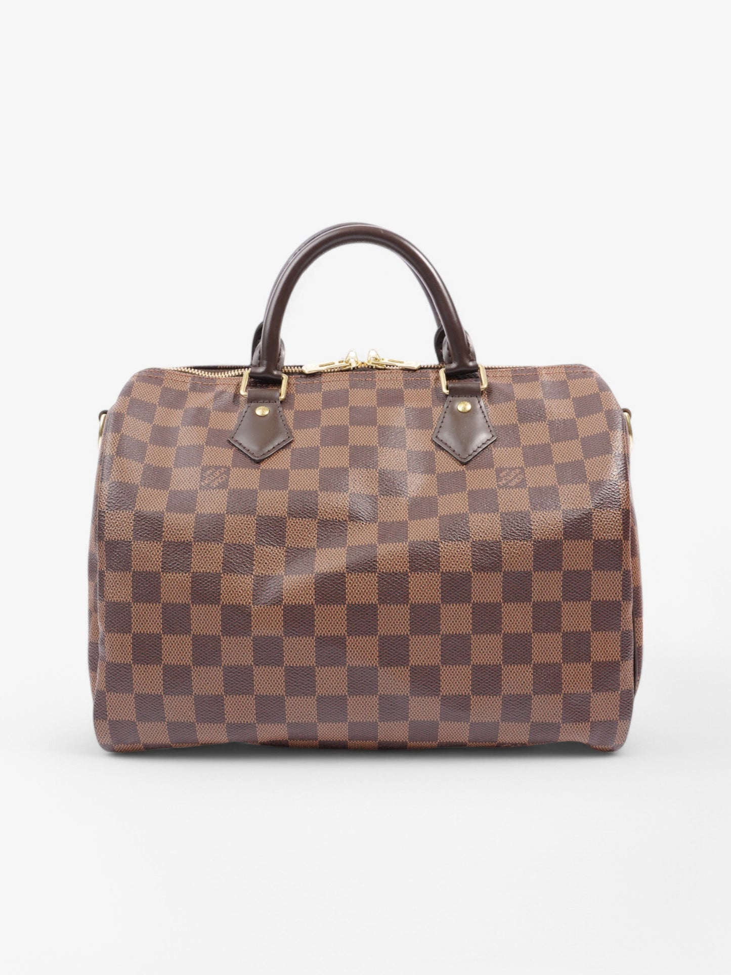 Louis Vuitton Speedy Bandouliere Damier Ebene Coated Canvas 30