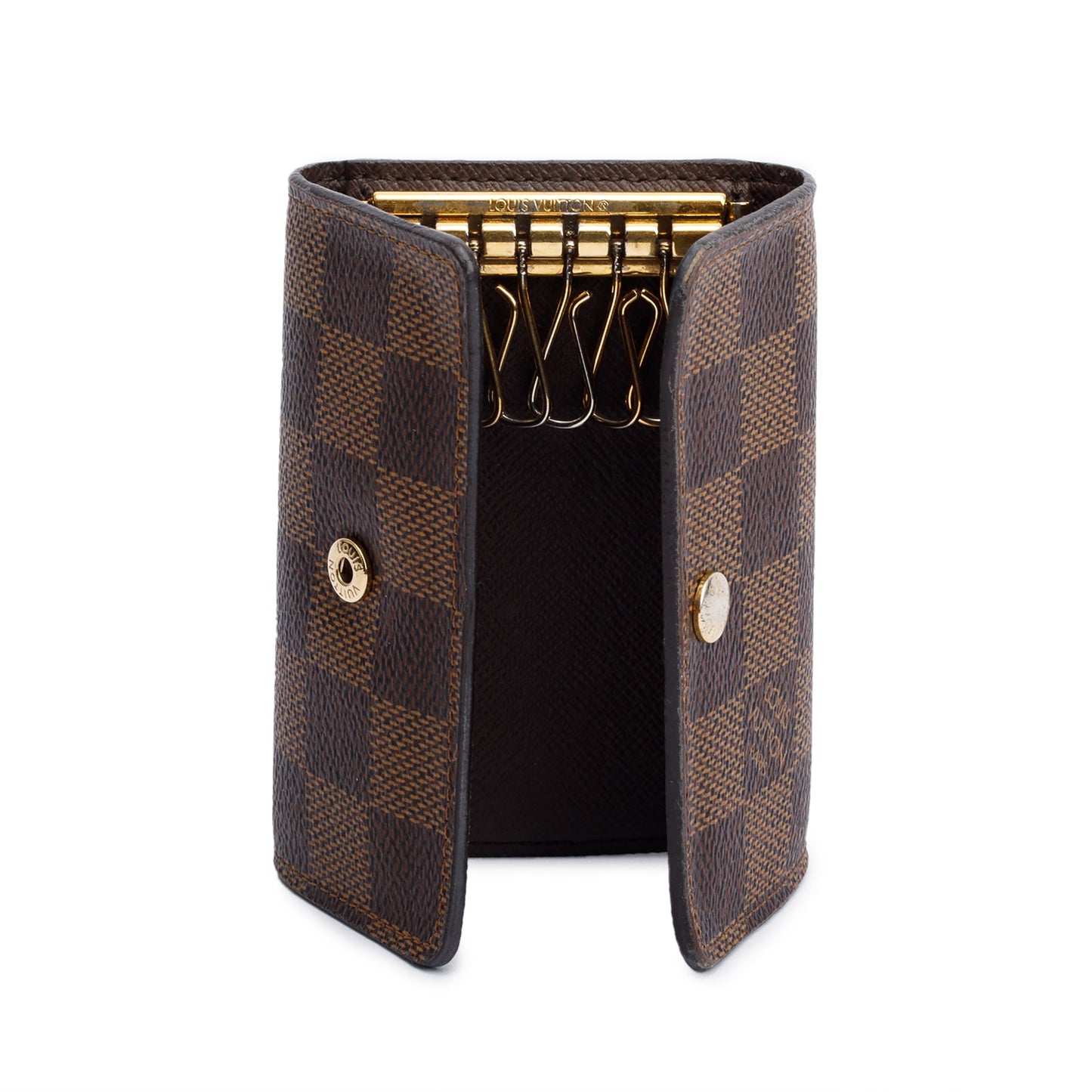 Louis Vuitton 2020 Damier Ebene 6 Key Holder