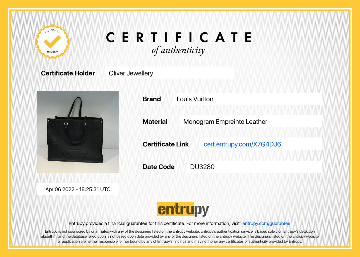 Louis Vuitton 2020 Monogram Empreinte Onthego GM