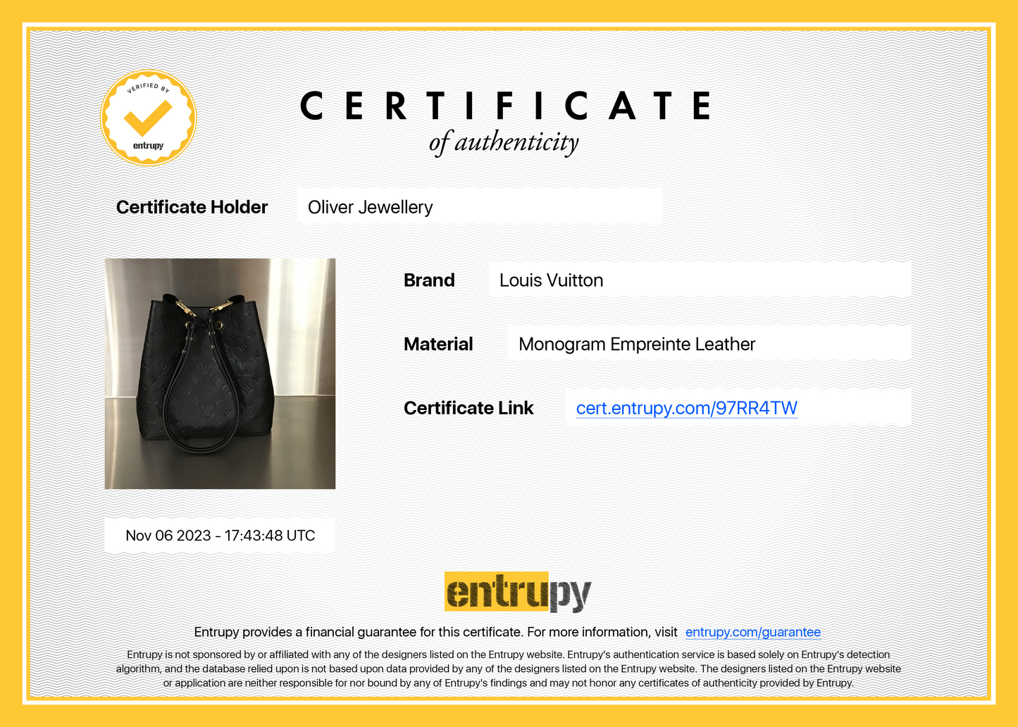 Louis Vuitton 2021 Black Monogram Empreinte Leather Neonoe MM