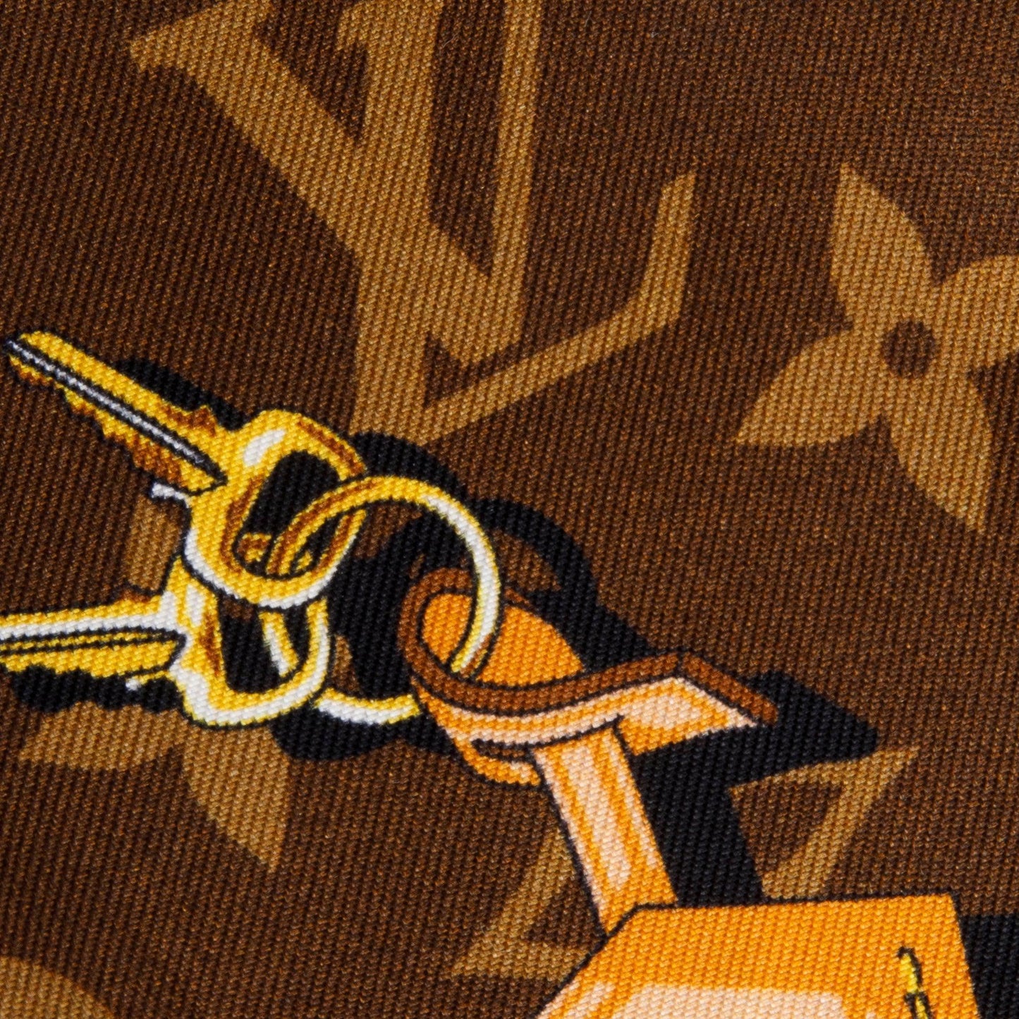 Louis Vuitton 2021 Brown Monogram Confidential Silk Bandeau