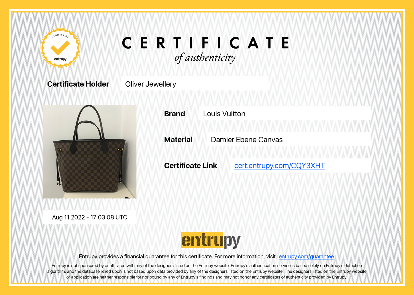 Louis Vuitton 2021 Damier Ebene Neverfull MM