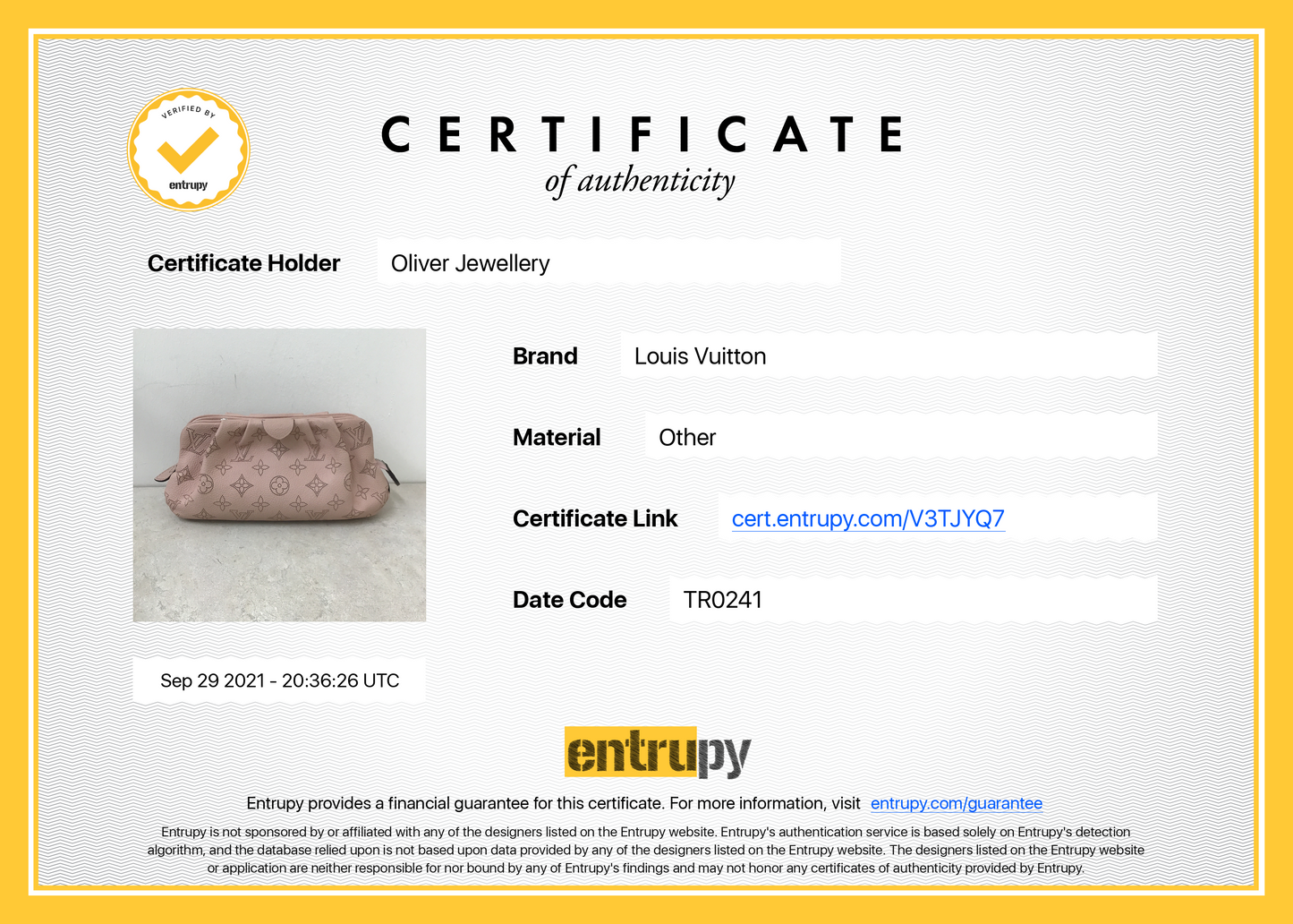 Louis Vuitton 2021 Mahina Scala Mini Pouch