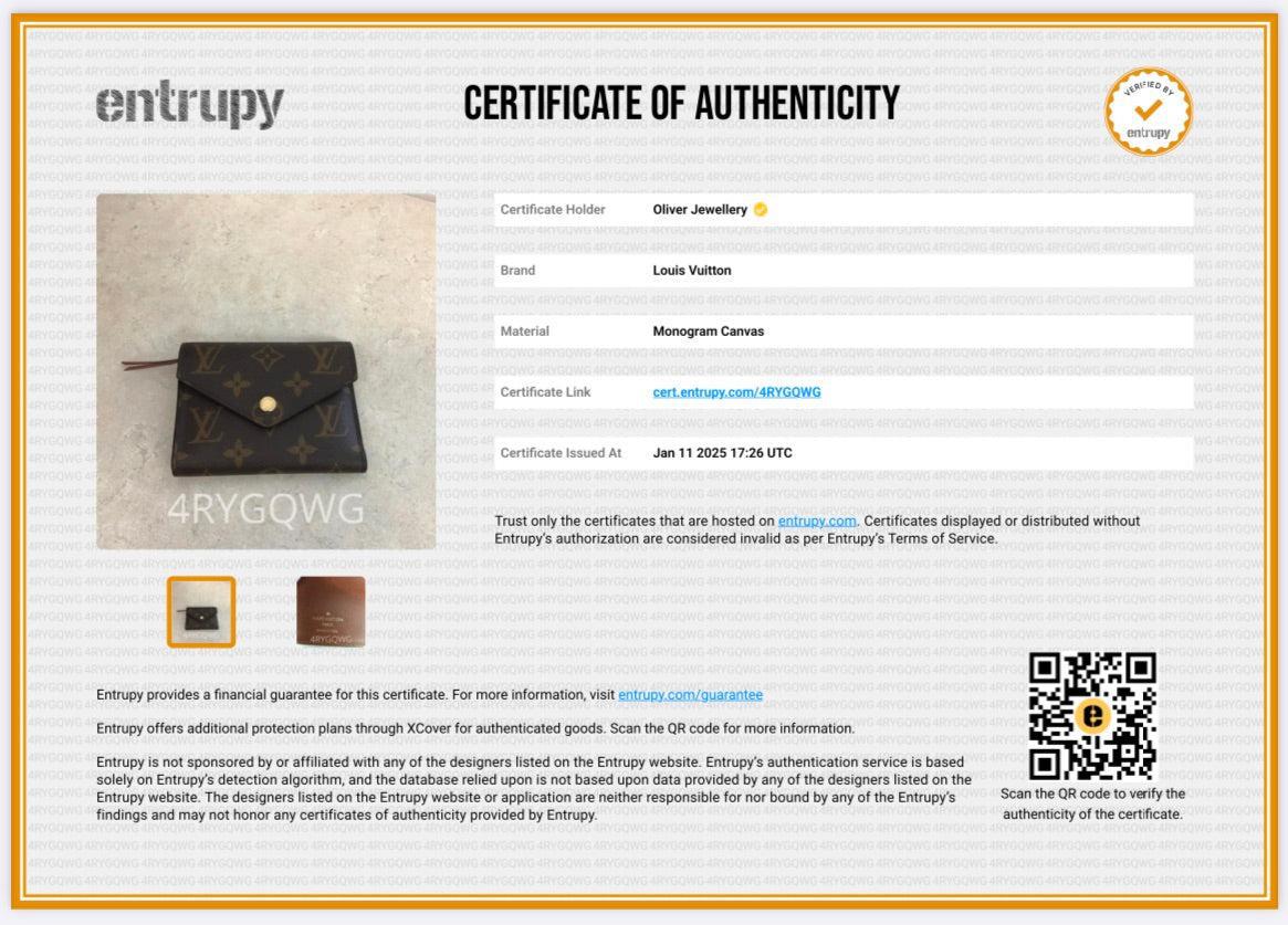 Louis Vuitton 2021 Monogram Victorine Wallet