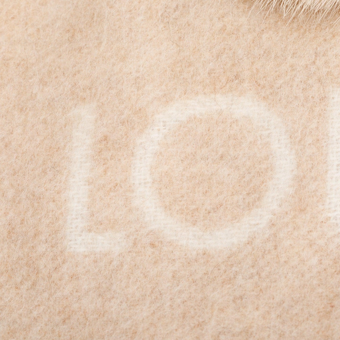 Louis Vuitton 2021 Neutral/Beige Cashmere Mink Fur Pocket Monogram Cold Reykjavik Scarf