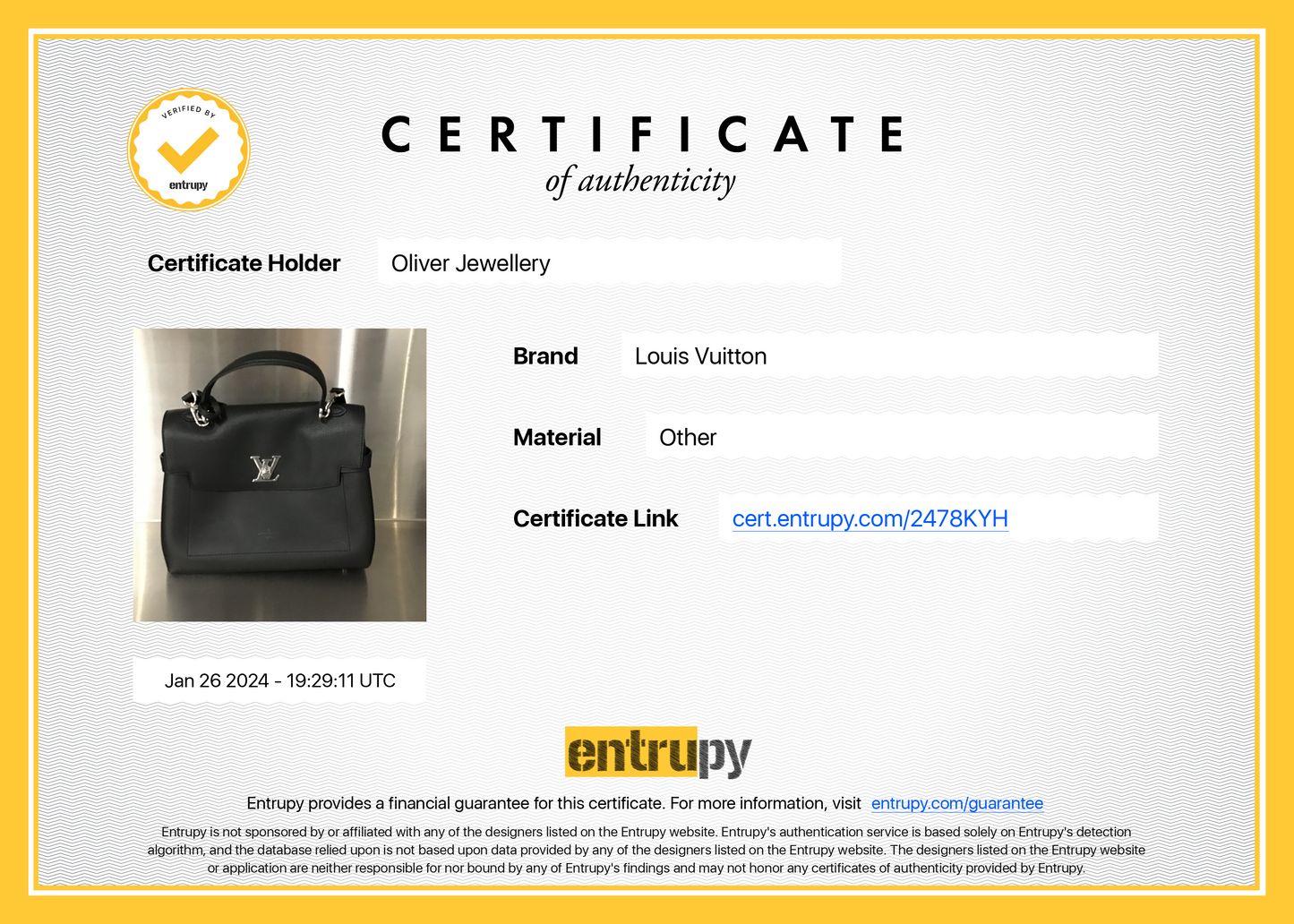 Louis Vuitton 2022 Black Calfskin Leather LockMe Ever MM