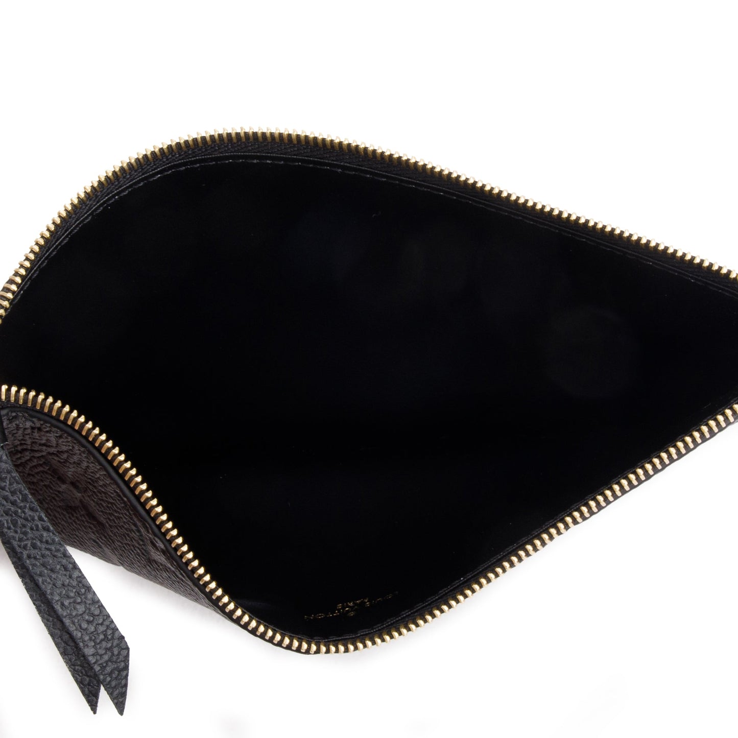 Louis Vuitton 2022 Black Empreinte Leather Pochette Felicie Zip Pouch Insert