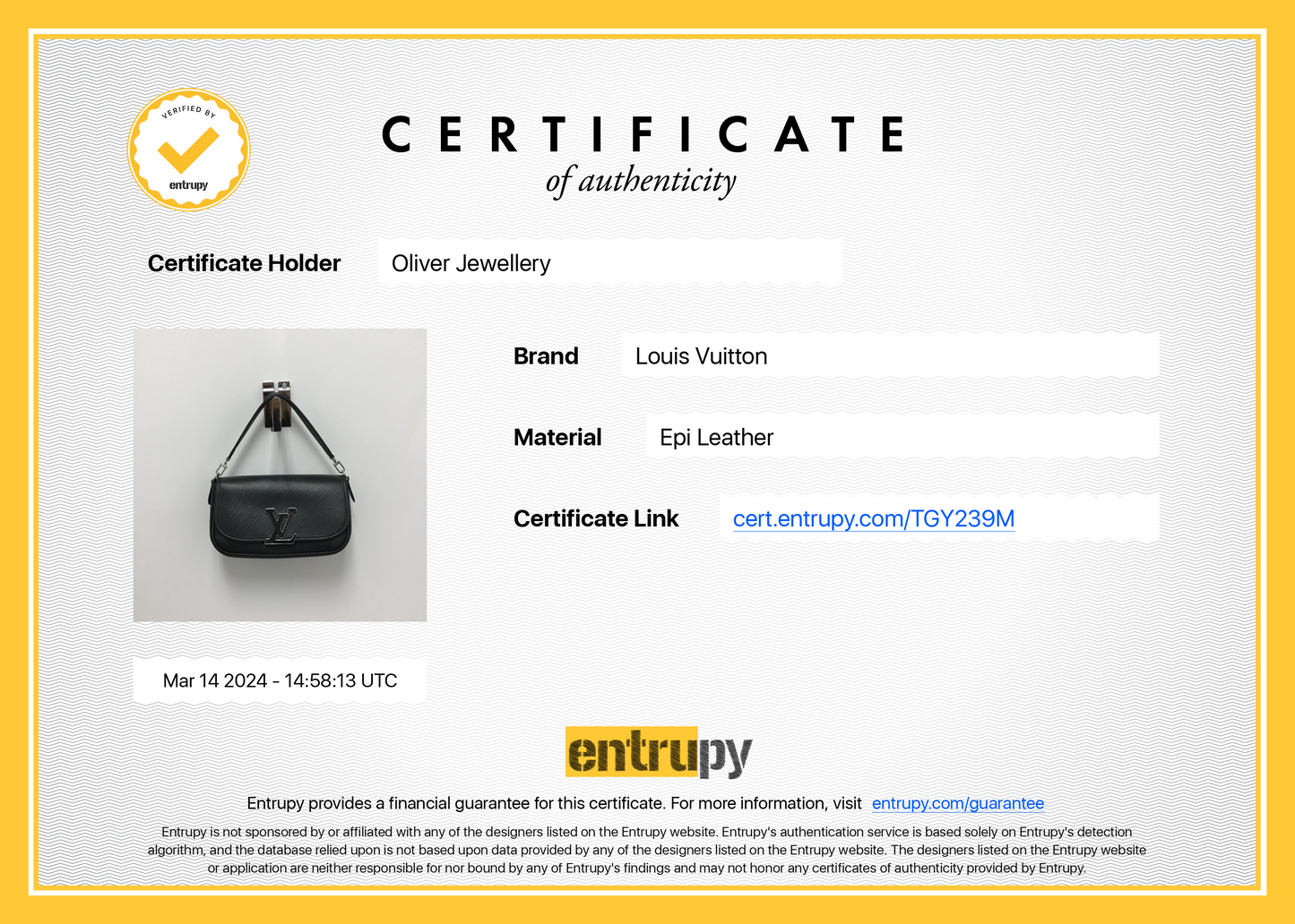 Louis Vuitton 2022 Black Epi Leather Buci NM Bag