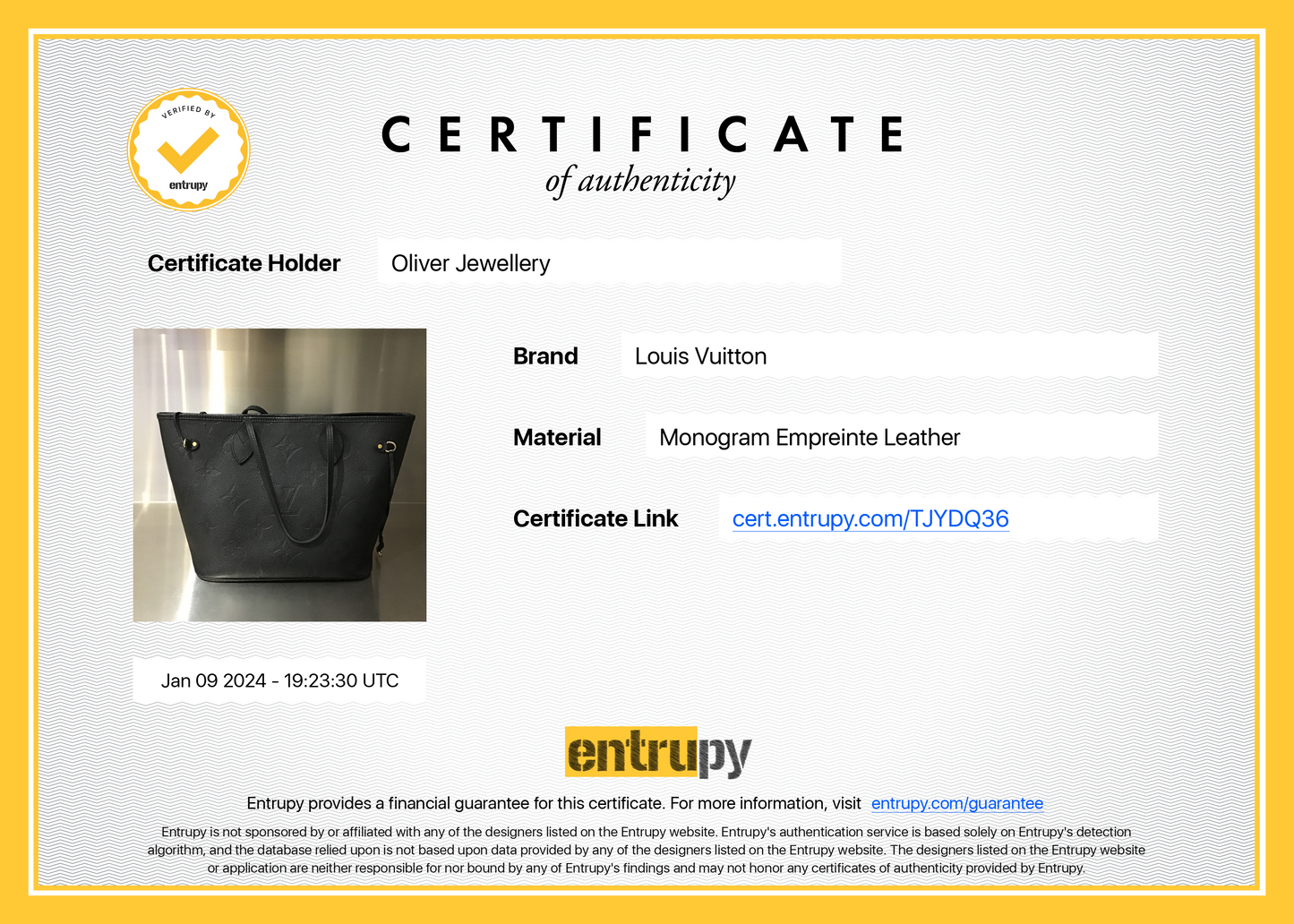 Louis Vuitton 2022 Black Monogram Empreinte Leather Neverfull MM