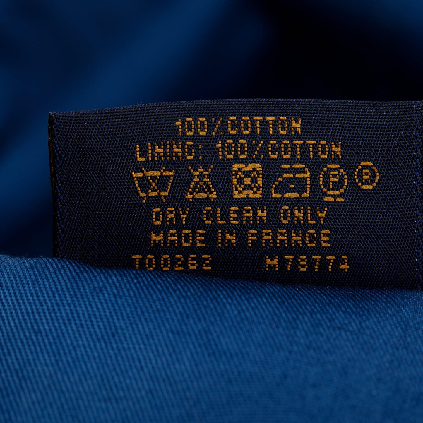 Louis Vuitton 2022 Blue Monogram Denim Essential Bucket Hat, Size 62
