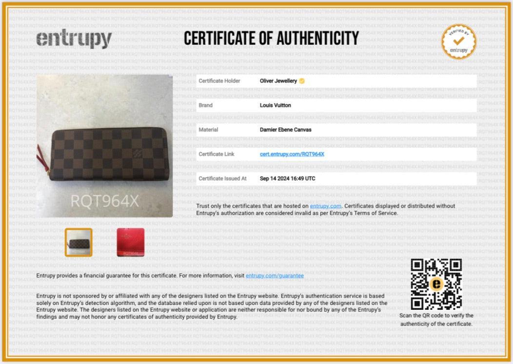 Louis Vuitton 2022 Damier Ebene Clemence Wallet