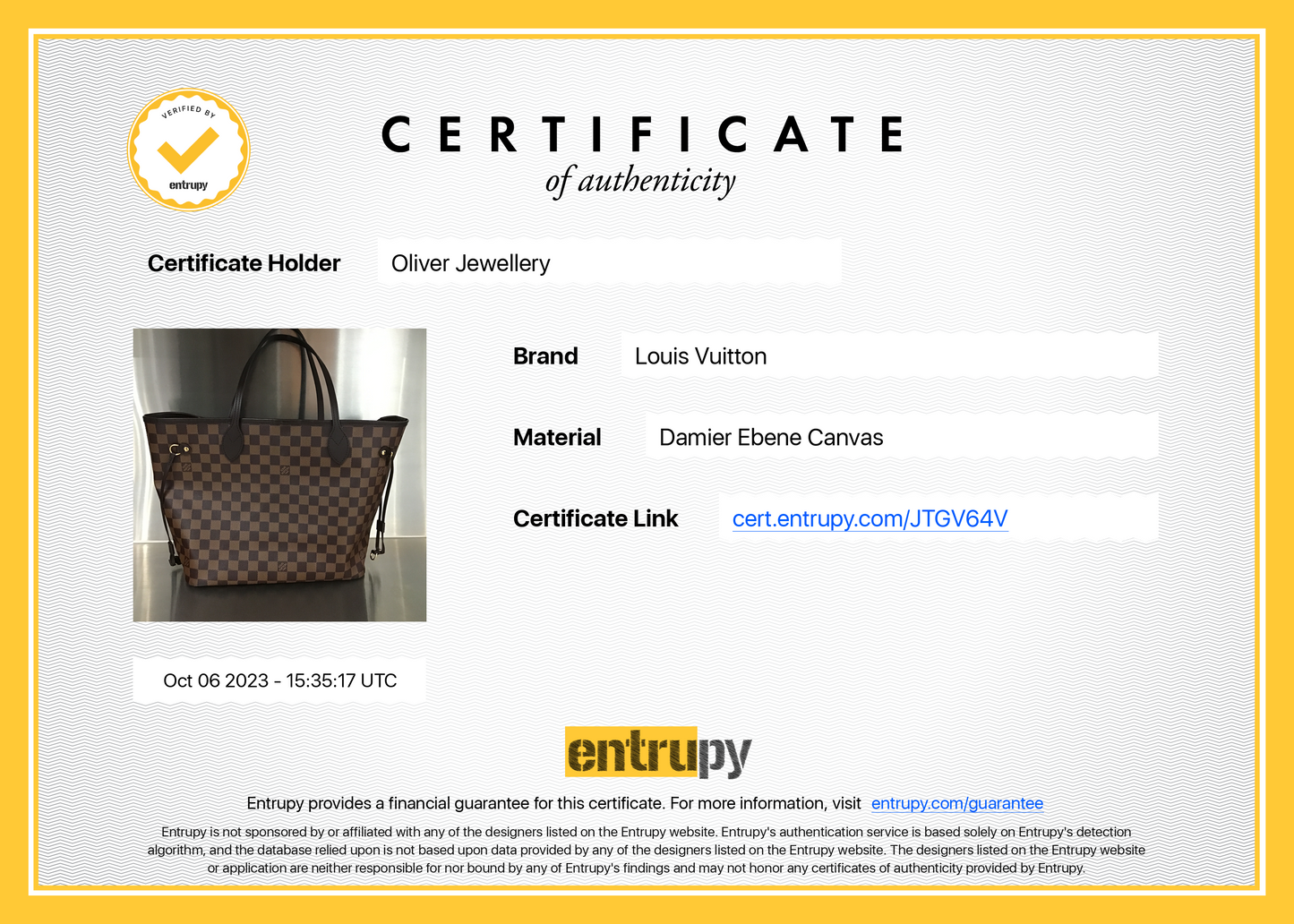 Louis Vuitton 2022 Damier Ebene Neverfull MM