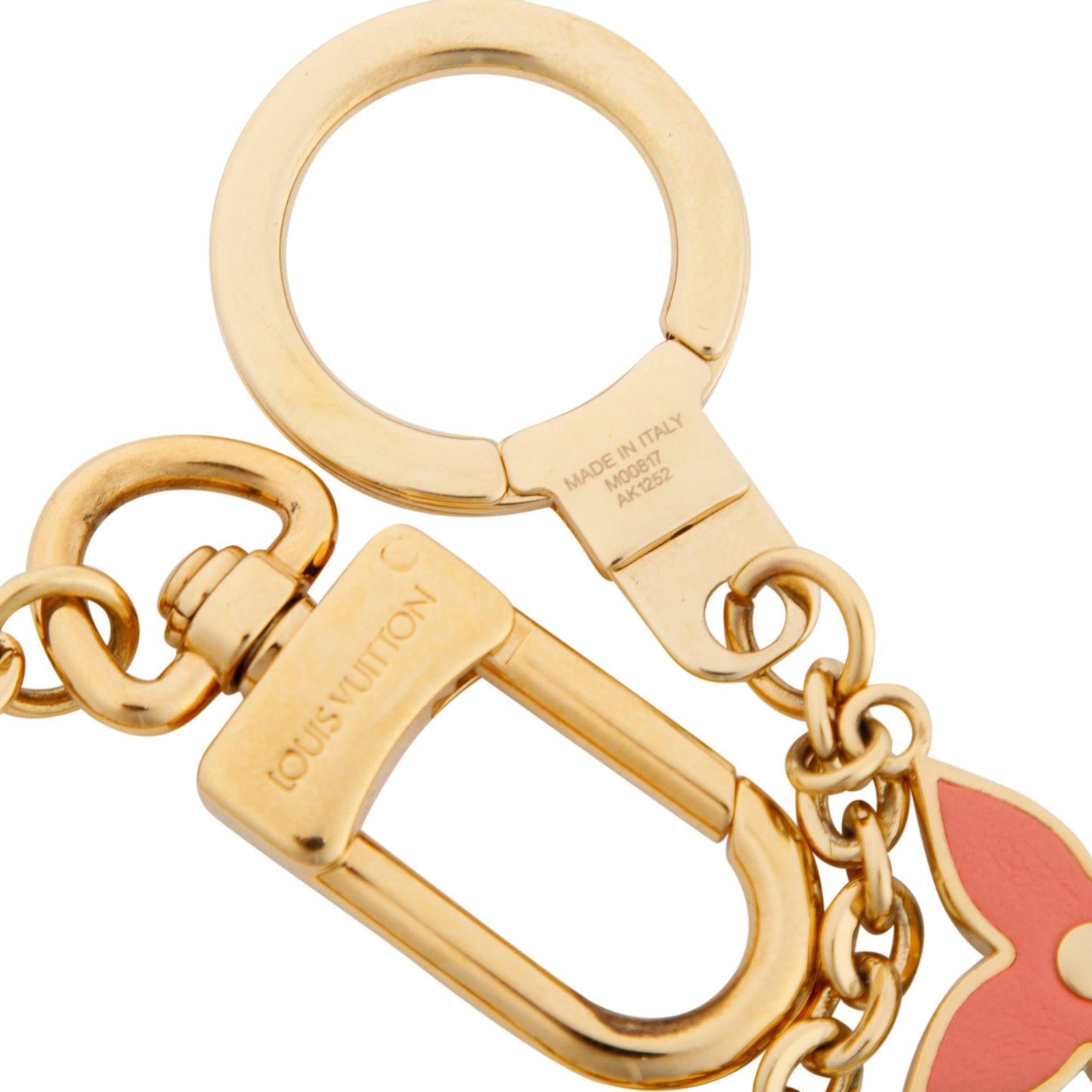 Louis Vuitton 2022 LV Lively Chain Bag Charm & Key Holder