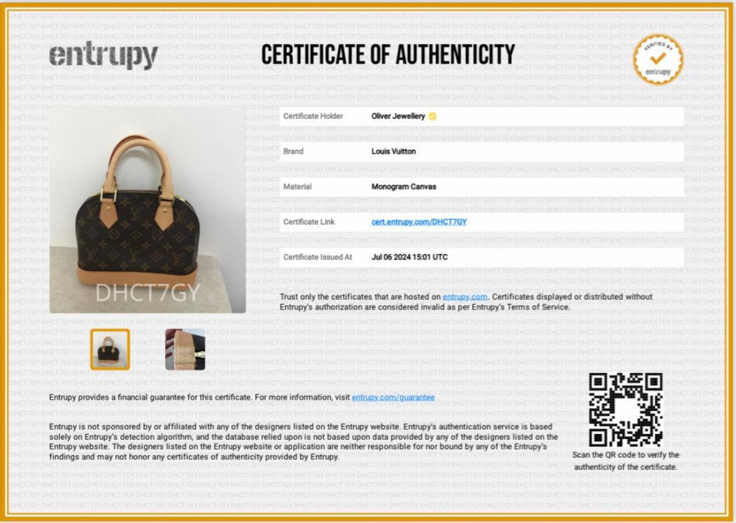 Louis Vuitton 2022 Monogram Alma BB