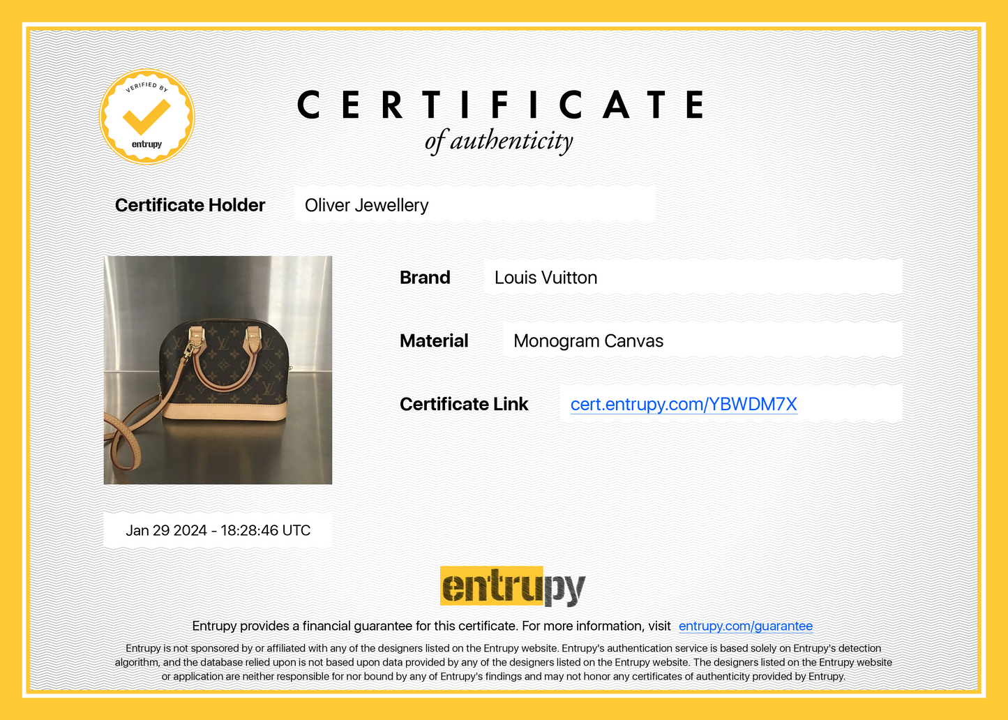 Louis Vuitton 2022 Monogram Alma BB