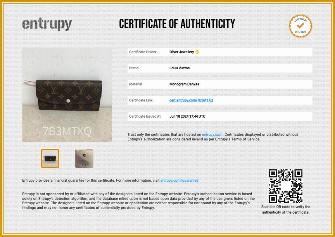 Louis Vuitton 2022 Monogram Emilie Wallet