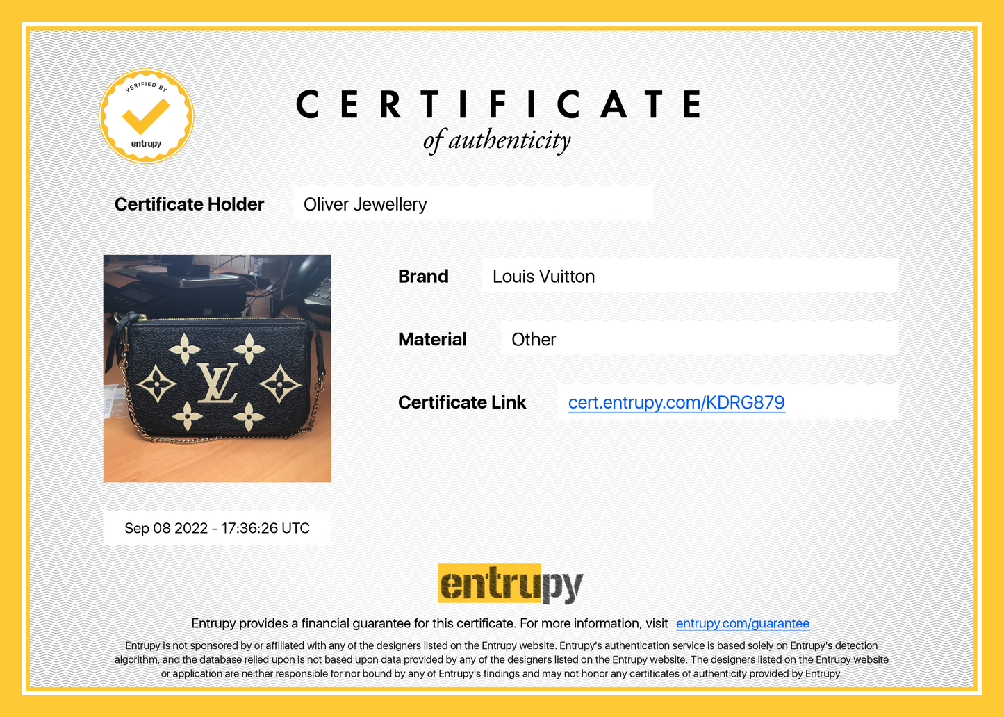 Louis Vuitton 2022 Monogram Empreinte Leather Mini Pochette Accessories