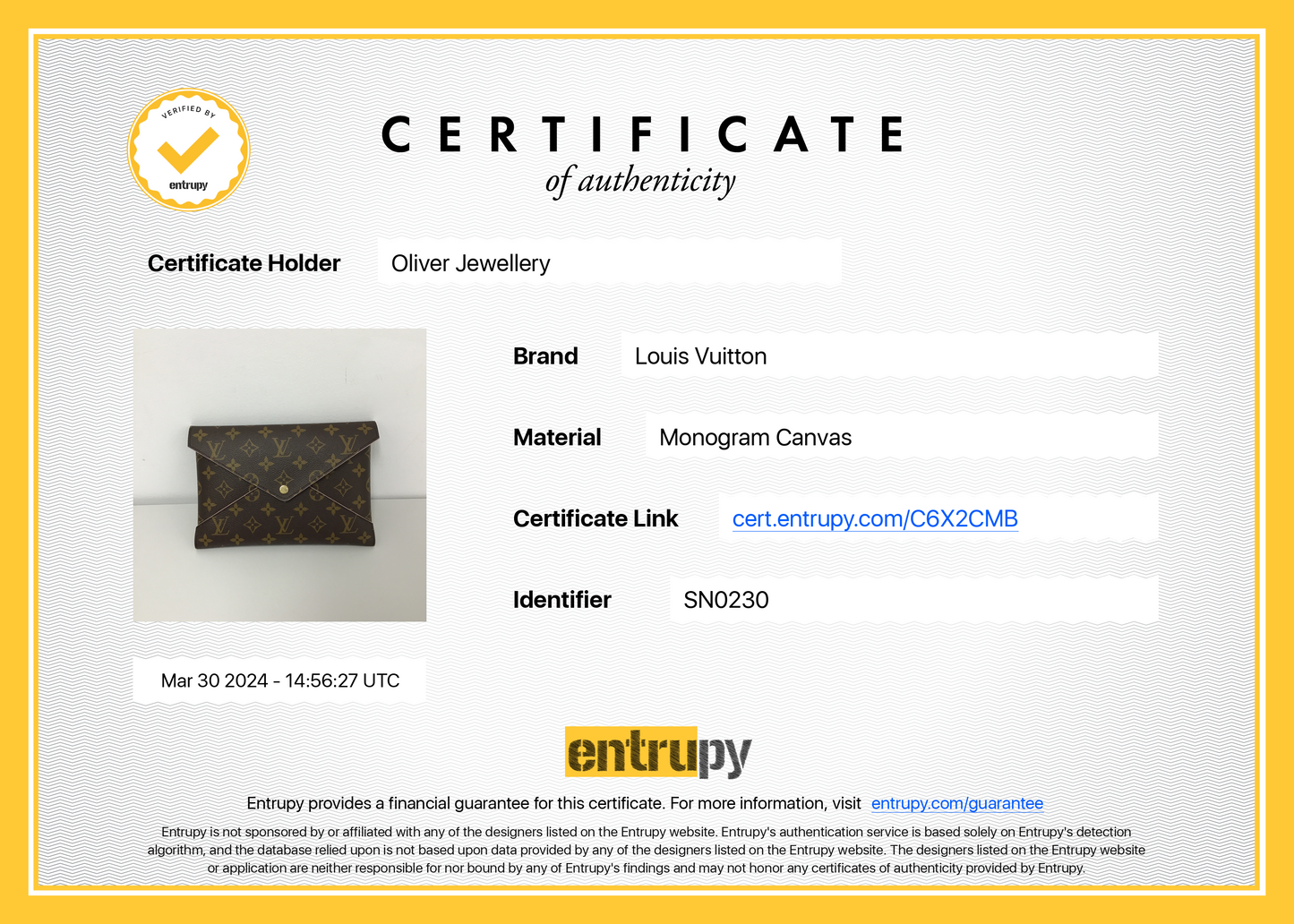 Louis Vuitton 2022 Monogram KIrigami Pochette GM