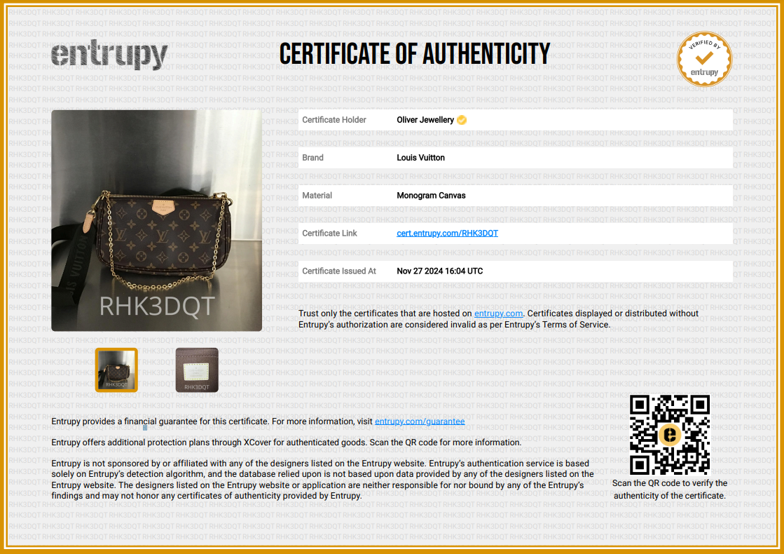 Louis Vuitton 2022 Monogram Khaki Multi-Pochette Accessoires