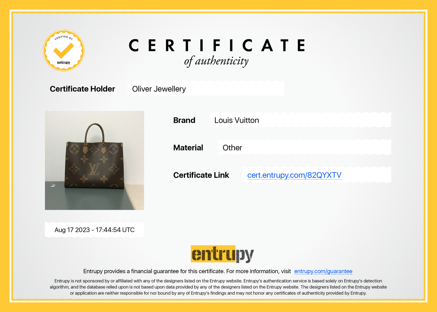 Louis Vuitton 2022 Monogram Onthego GM