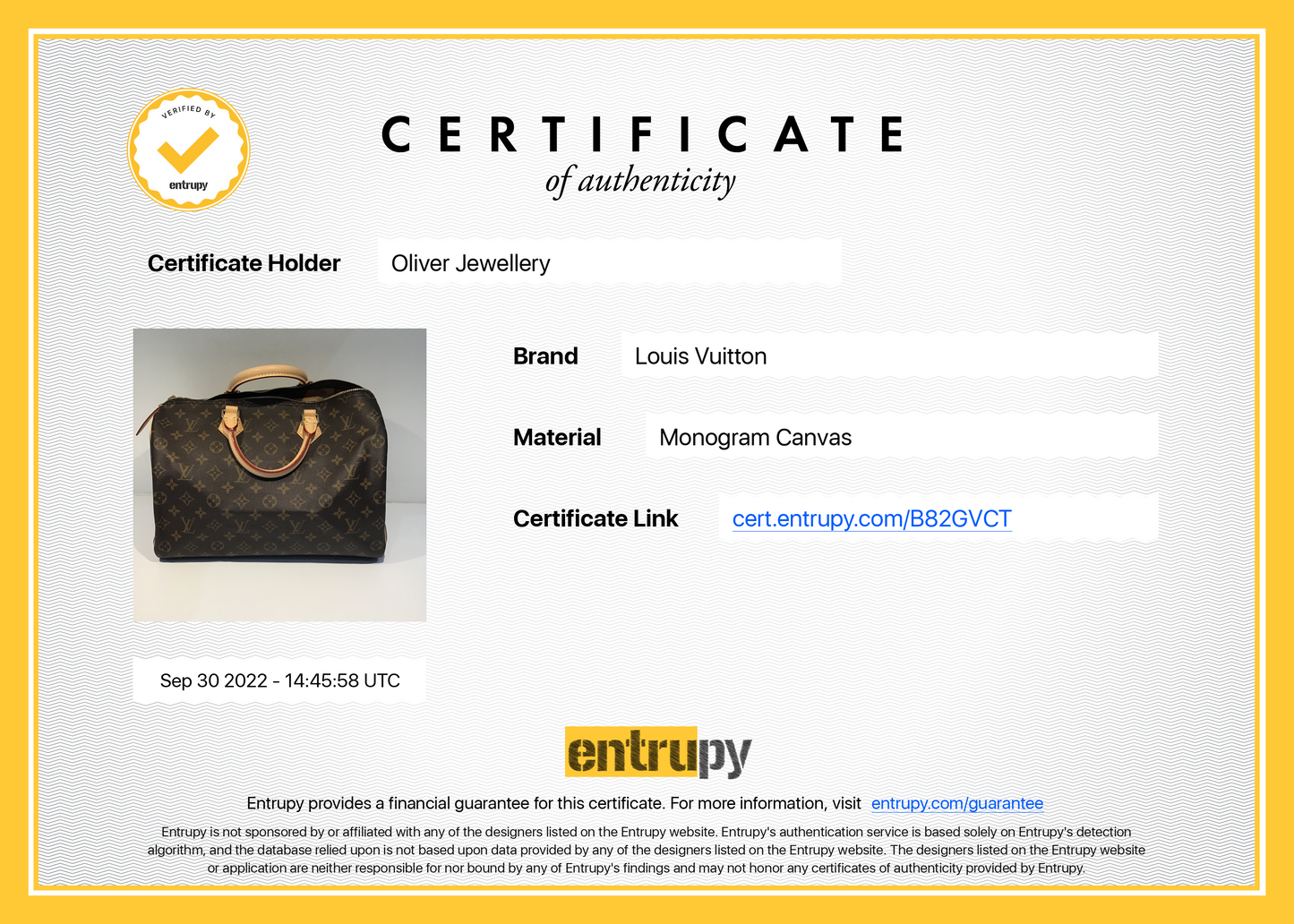 Louis Vuitton 2022 Monogram Speedy 35