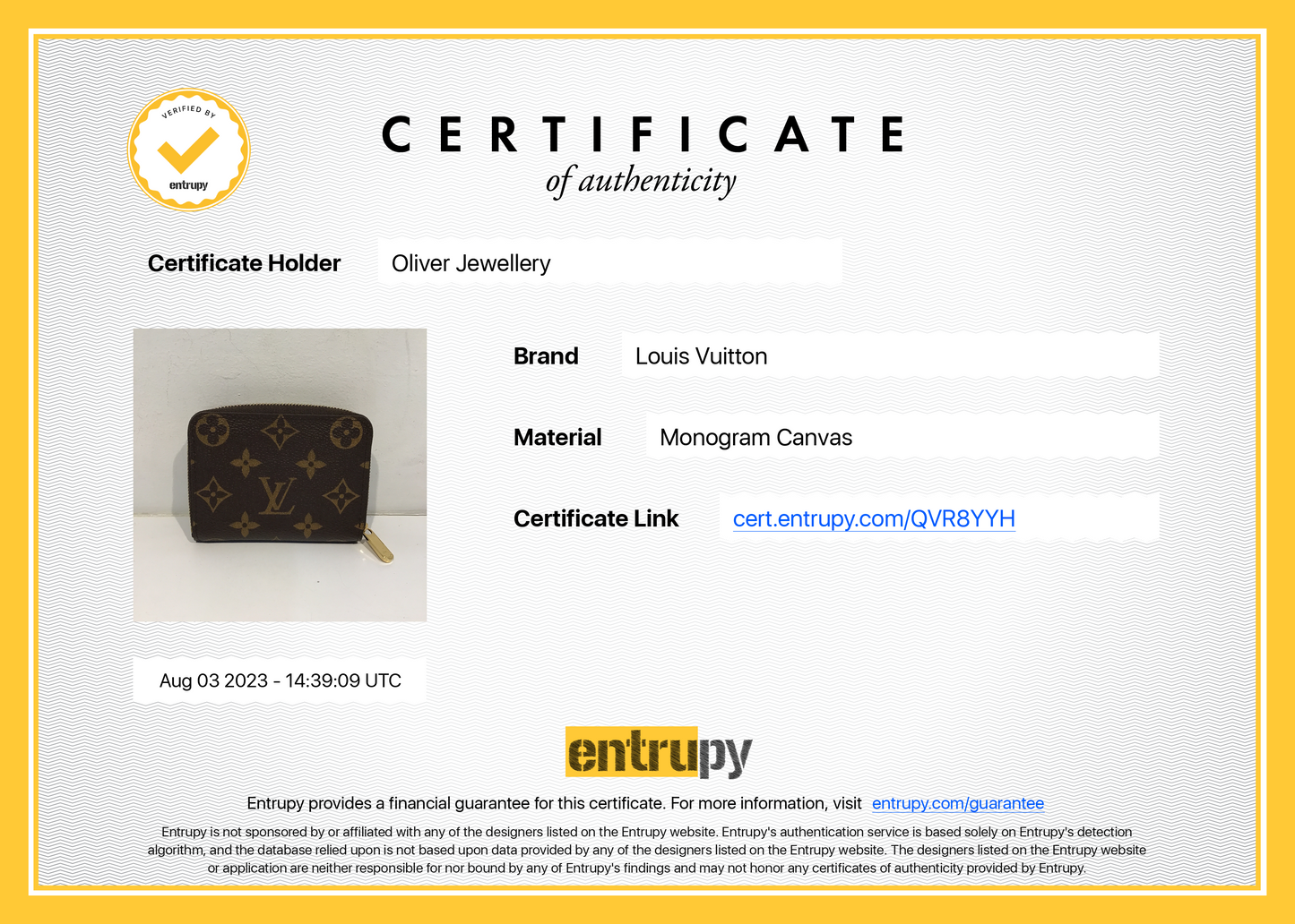 Louis Vuitton 2022 Monogram Zippy Coin Purse