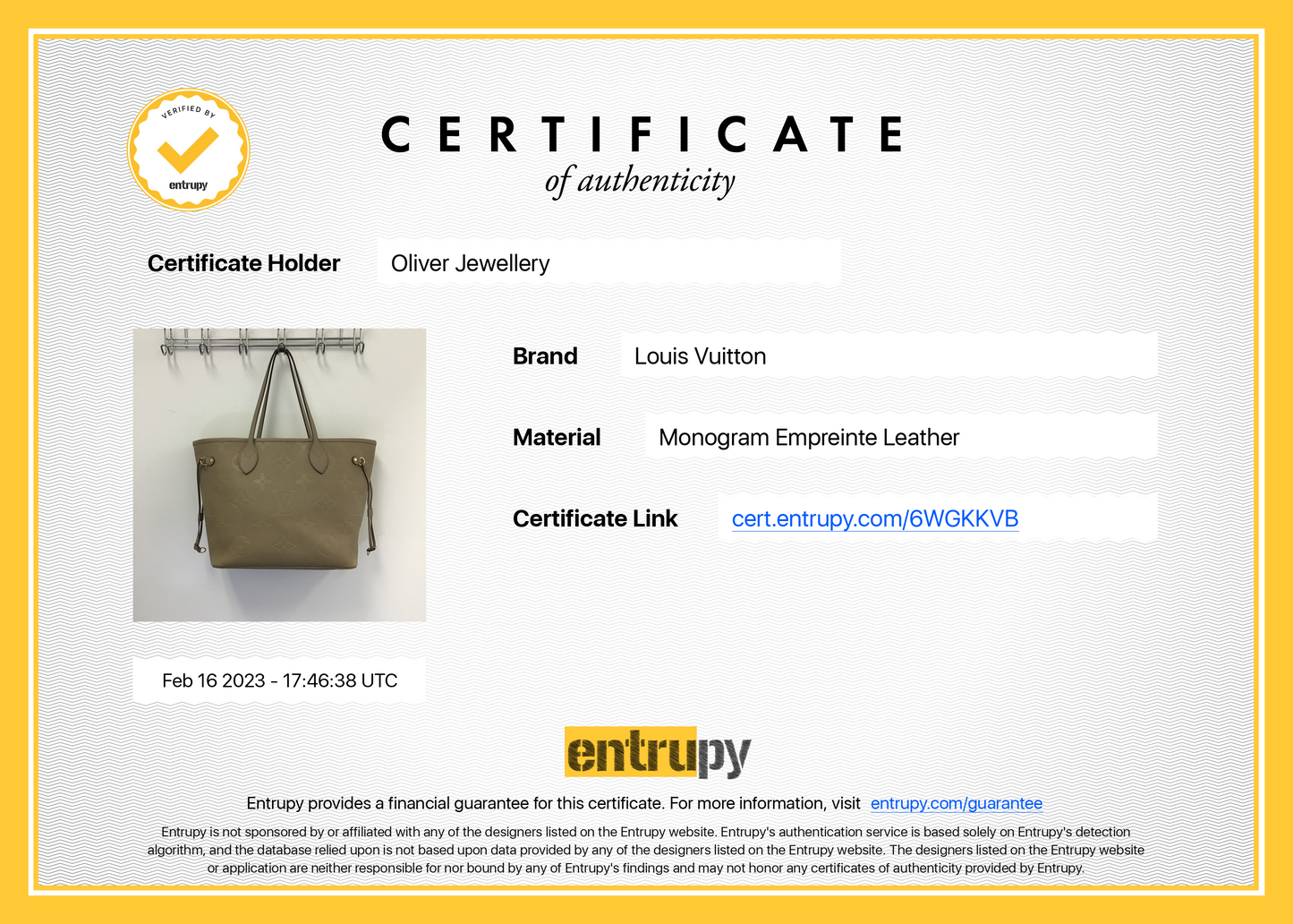 Louis Vuitton 2022 Turtledove Empreinte Leather Neverfull MM