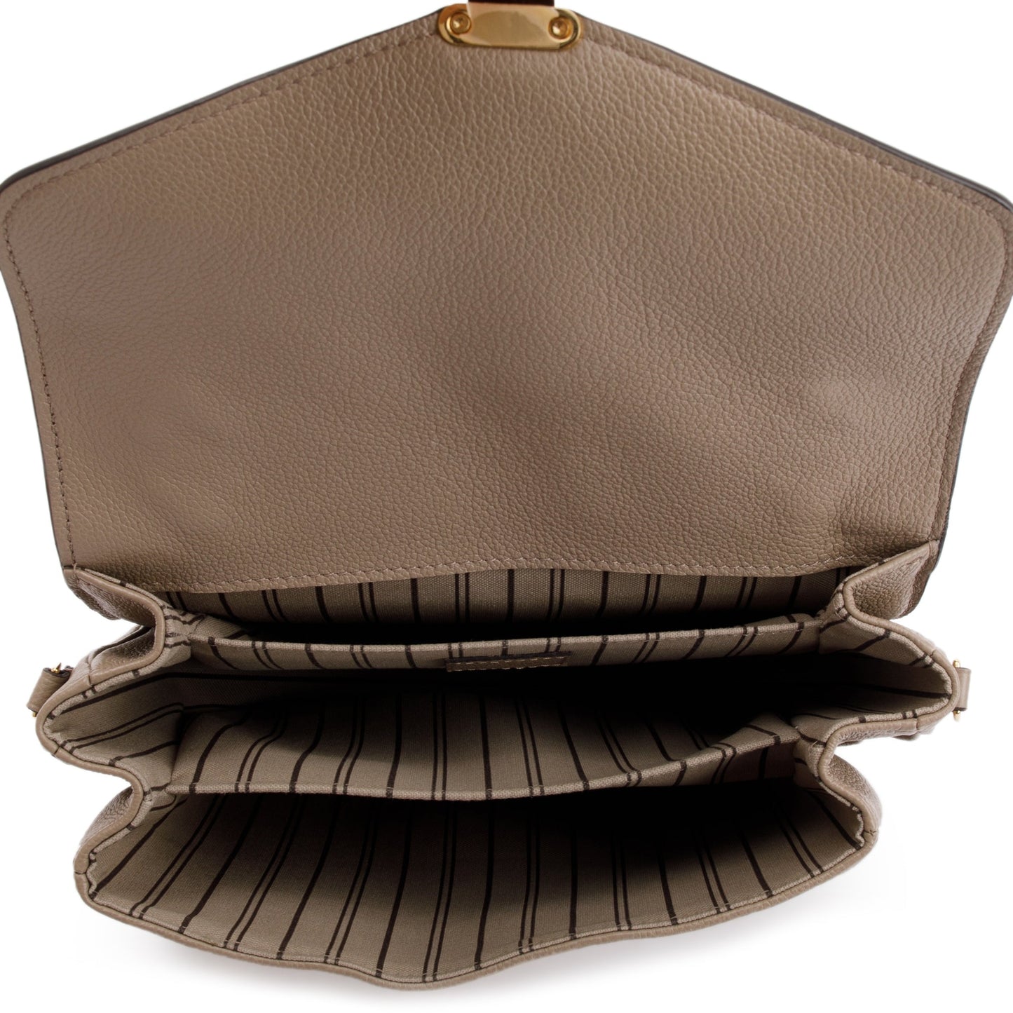 Louis Vuitton 2022 Turtledove Monogram Empreinte Pochette Metis