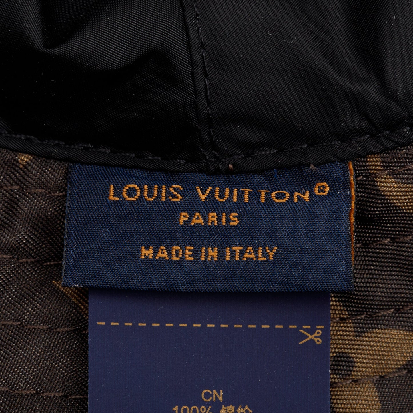 Louis Vuitton 2024 Brown Monogram Nylon Pocket Bucket Hat