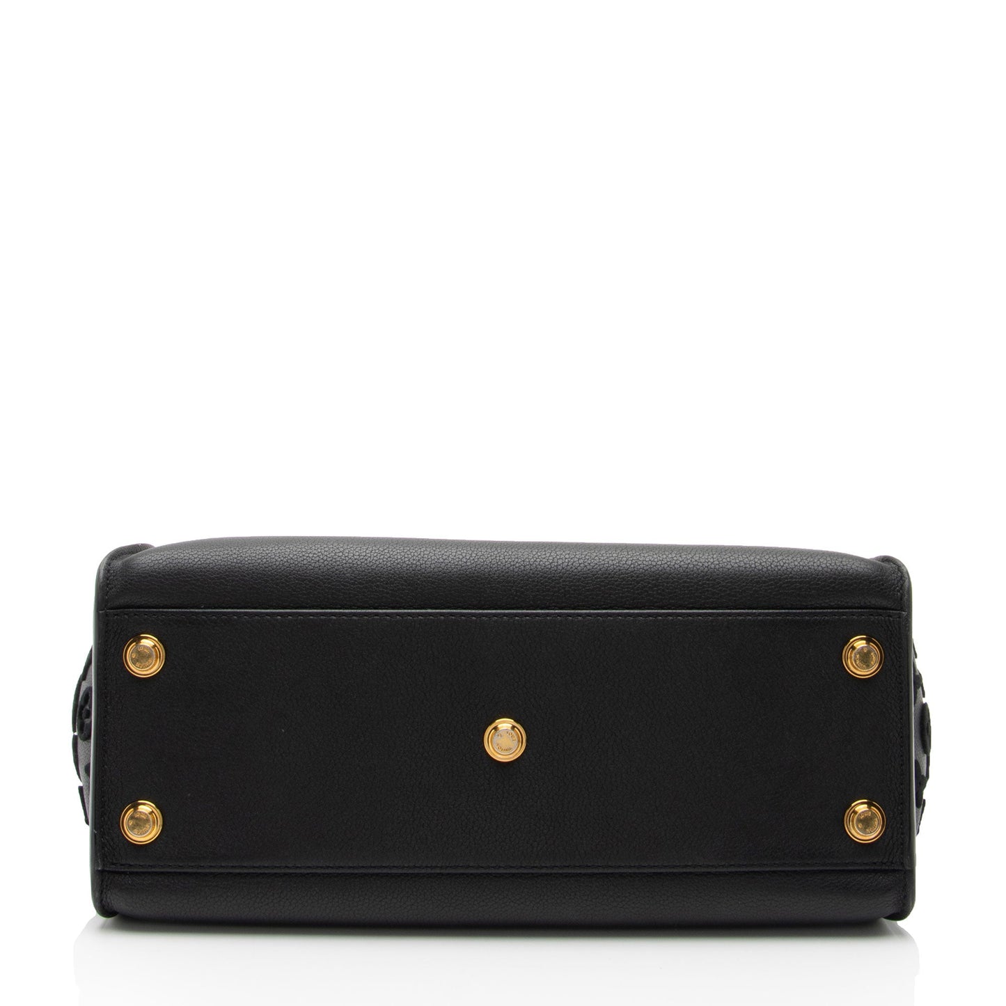 Louis Vuitton Calfskin Tufted Monogram Canvas On My Side MM Tote (SHF-bIbven)