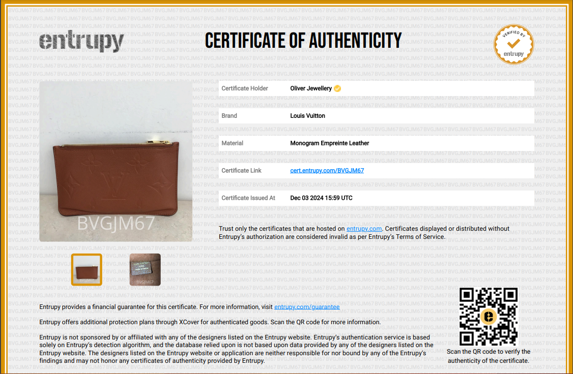 Louis Vuitton Congac Monogram Giant Empreinte Leather Neverfull MM