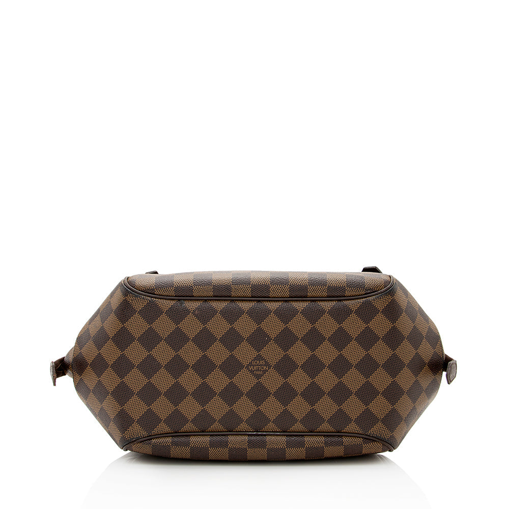 Louis Vuitton Damier Ebene Belem MM Shoulder Bag (SHF-21622)
