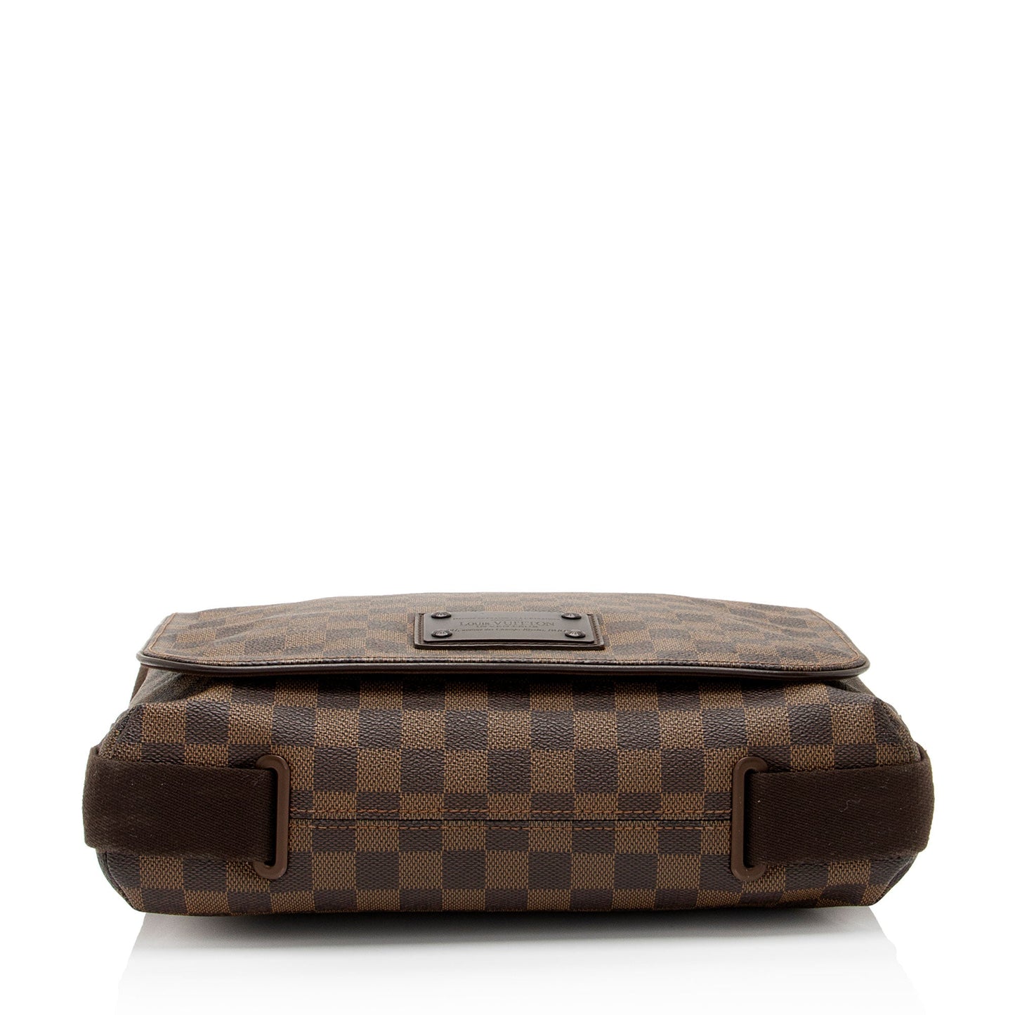 Louis Vuitton Damier Ebene Brooklyn MM Messenger Bag (SHF-4EzJH2)