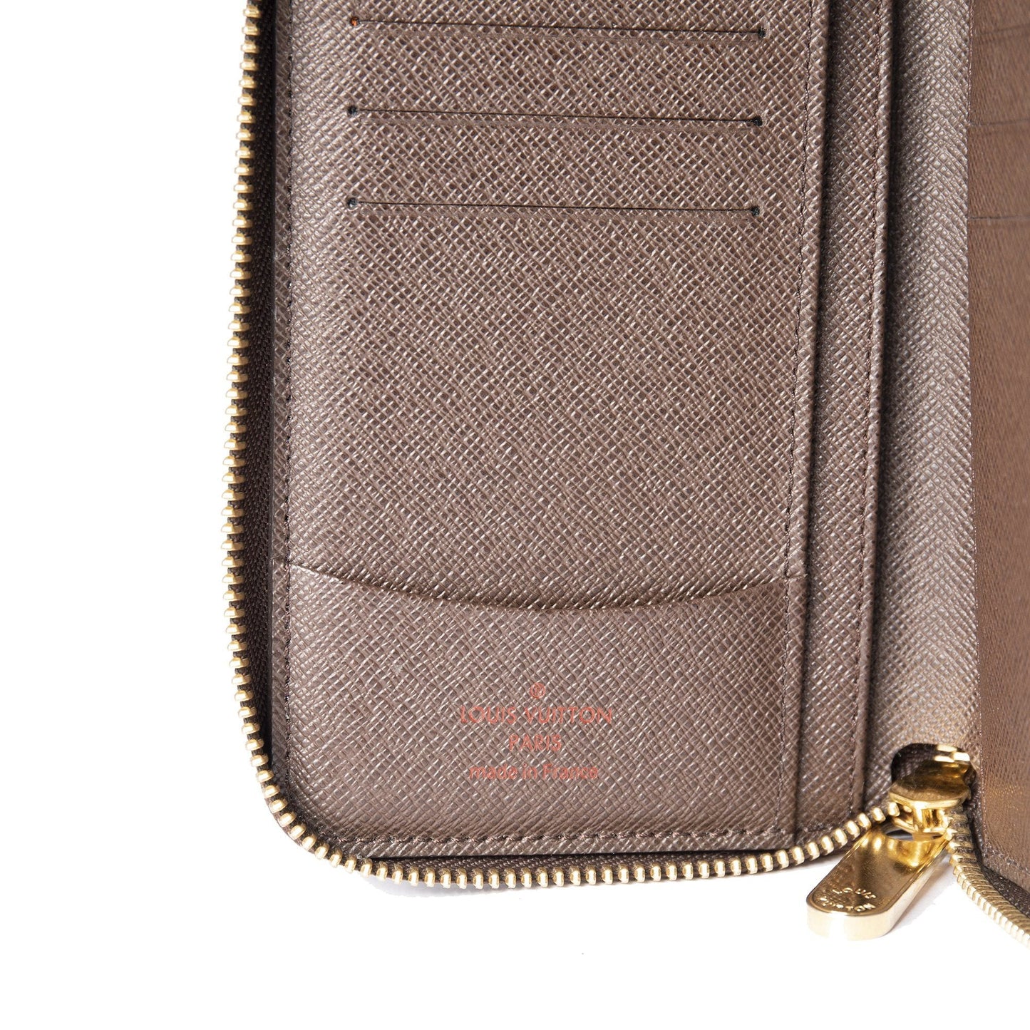 Louis Vuitton Damier Ebene Compact Zippy Wallet