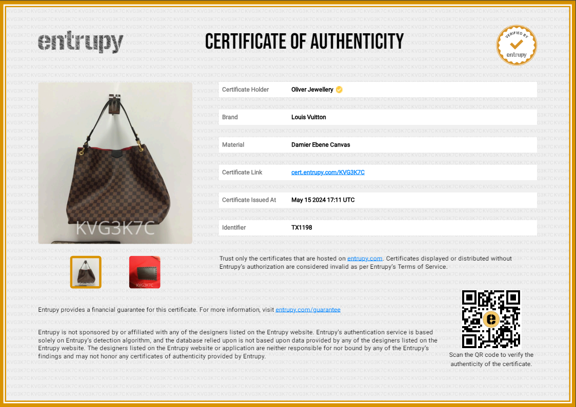 Louis Vuitton Damier Ebene Graceful MM
