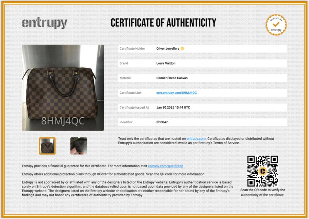 Louis Vuitton Damier Ebene Speedy 30