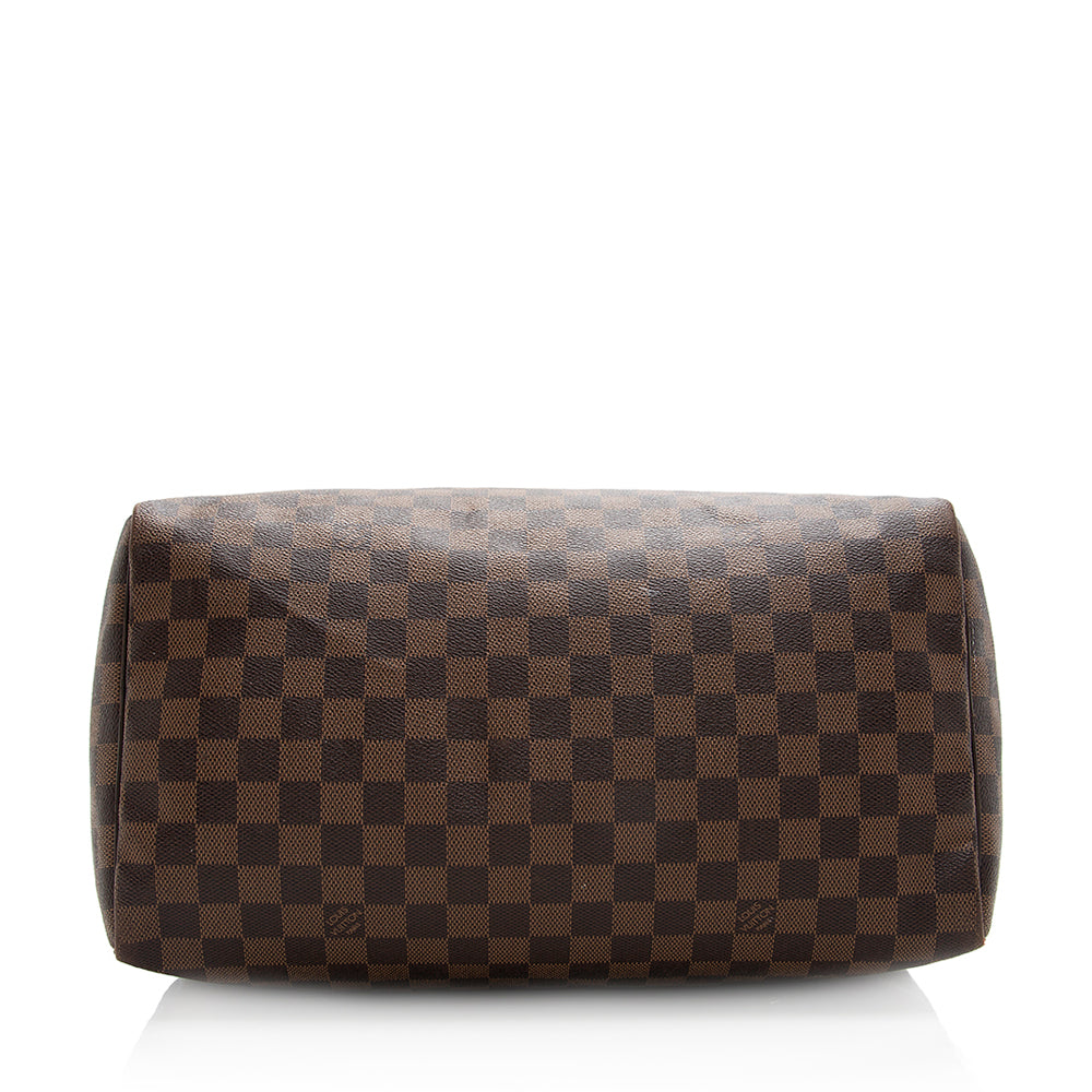 Louis Vuitton Damier Ebene Speedy 35 Satchel - FINAL SALE (SHF-19627)